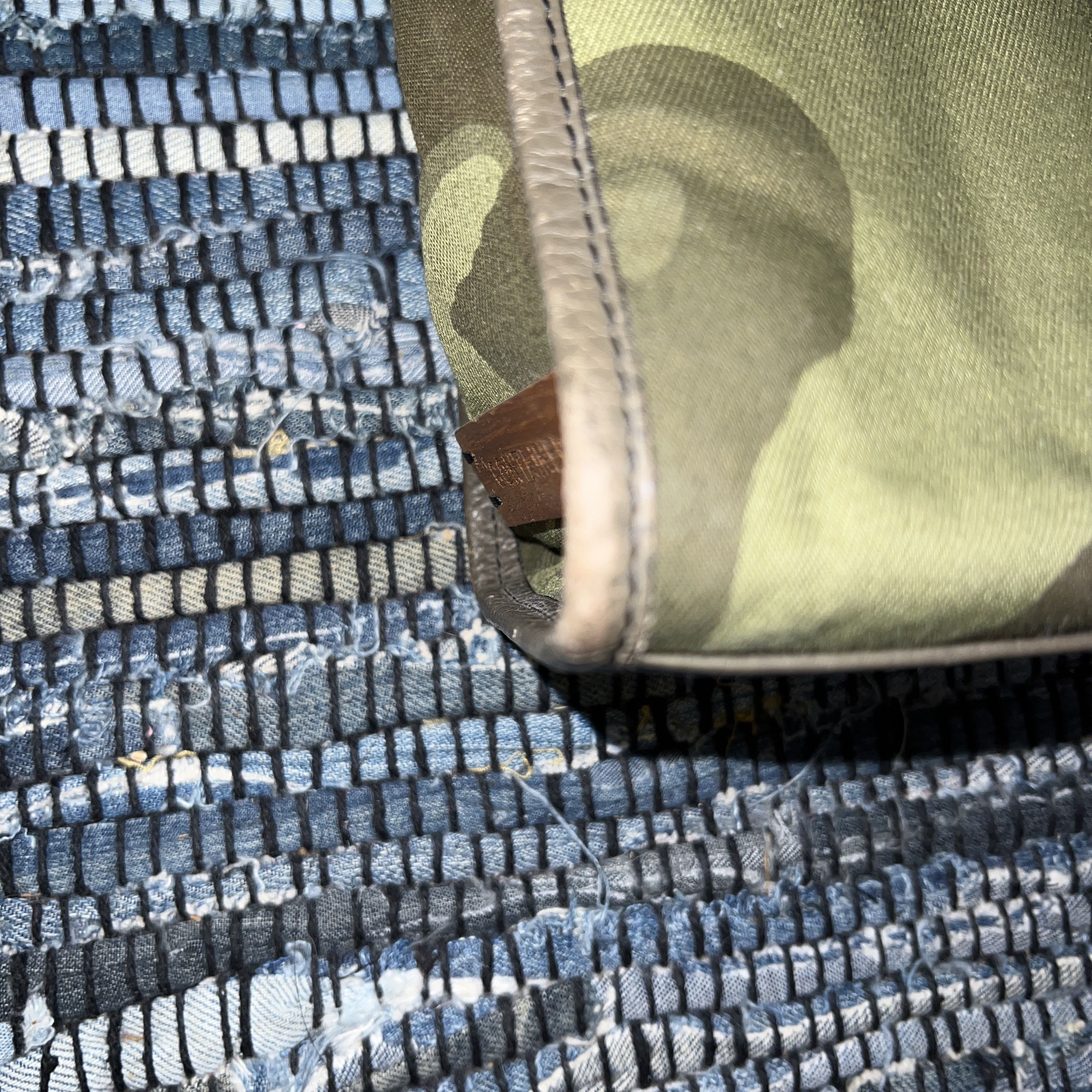 Other CONTAINER CAMOUFLAGE TWILL BRIEFCASE WITH LEATHER TRIM Size ONE SIZE - 3 Thumbnail