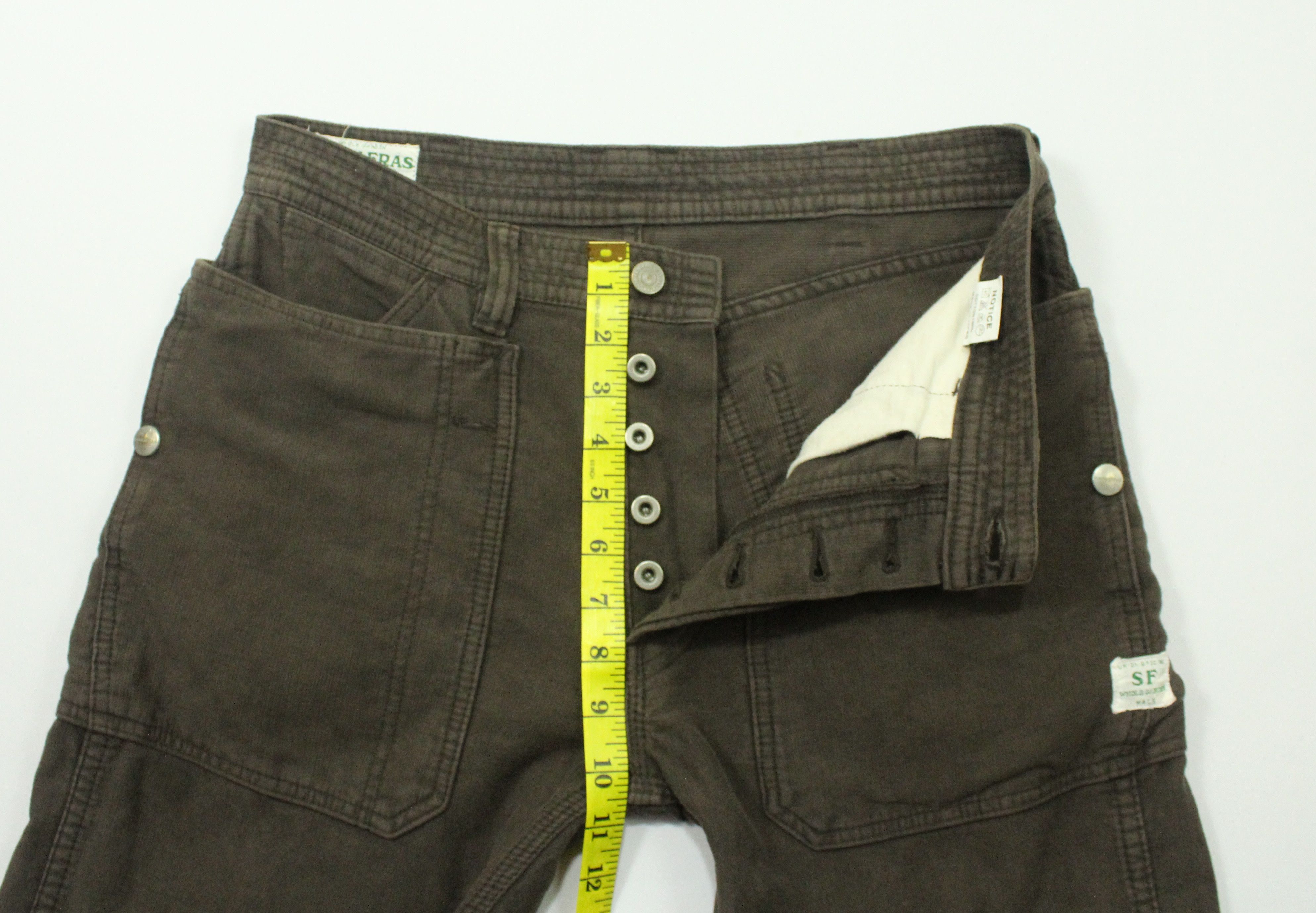 Japanese Brand × Sassafras SASSAFRAS Pants Utility Pockets Cargos Made in Japan Size US 31 - 22 Thumbnail