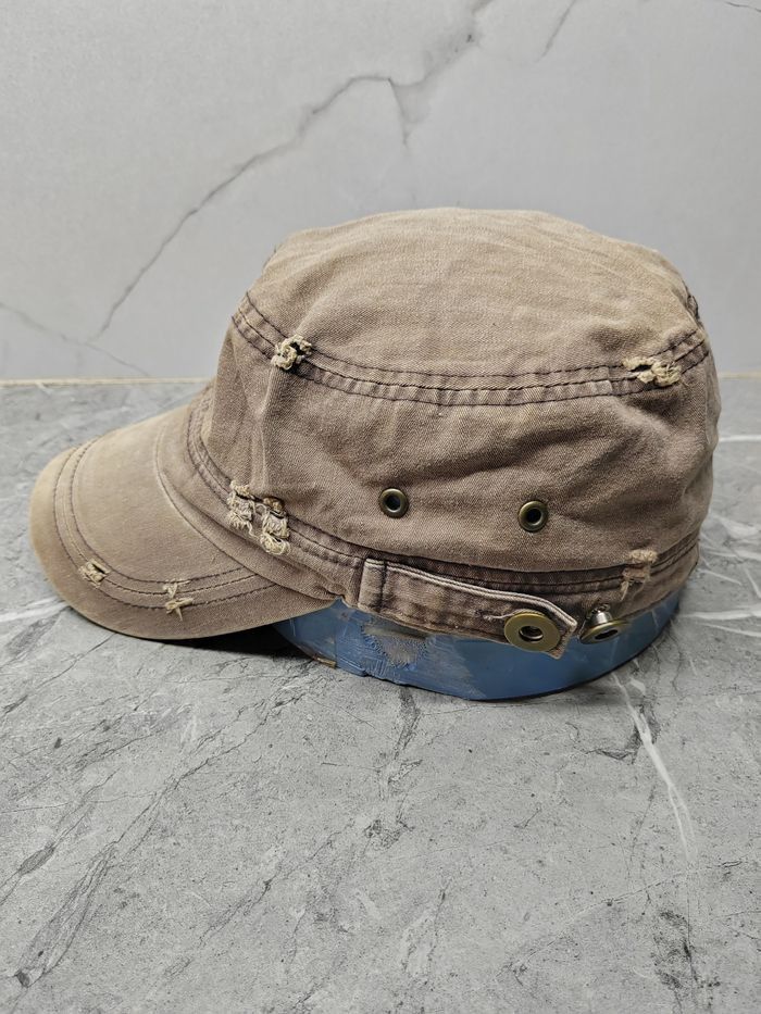 Japanese Brand Vintage Cadet Distressed Style Cap Hat Size ONE SIZE - 1 Thumbnail