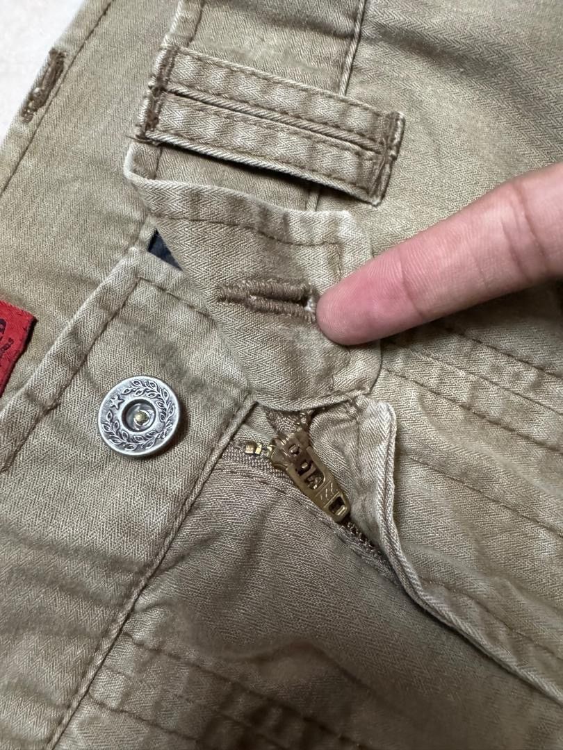 20471120 RARE 90s Style Inspired Military Multipocket Tactical Cargo Size US 29 - 15 Thumbnail