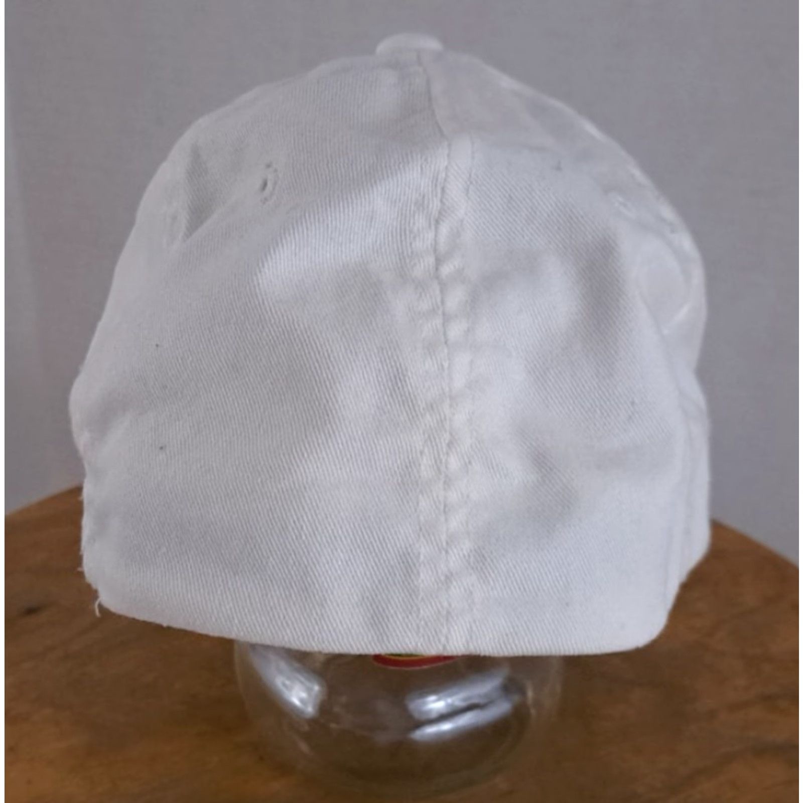 Vintage VINTAGE Easton Sports Fitted Flex Fit Sm/Med White Baseball Cap White Cotton Unisex Adults Adjustable Cap Mens Womens Boys Girls Size ONE SIZE - 4 Thumbnail