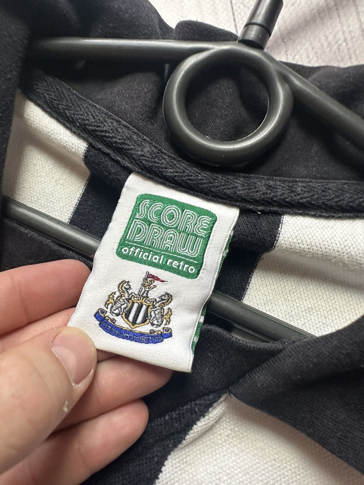 Vintage Vintage New Castle United Striped Jersey size S retro Size US S / EU 44-46 / 1 - 6 Thumbnail
