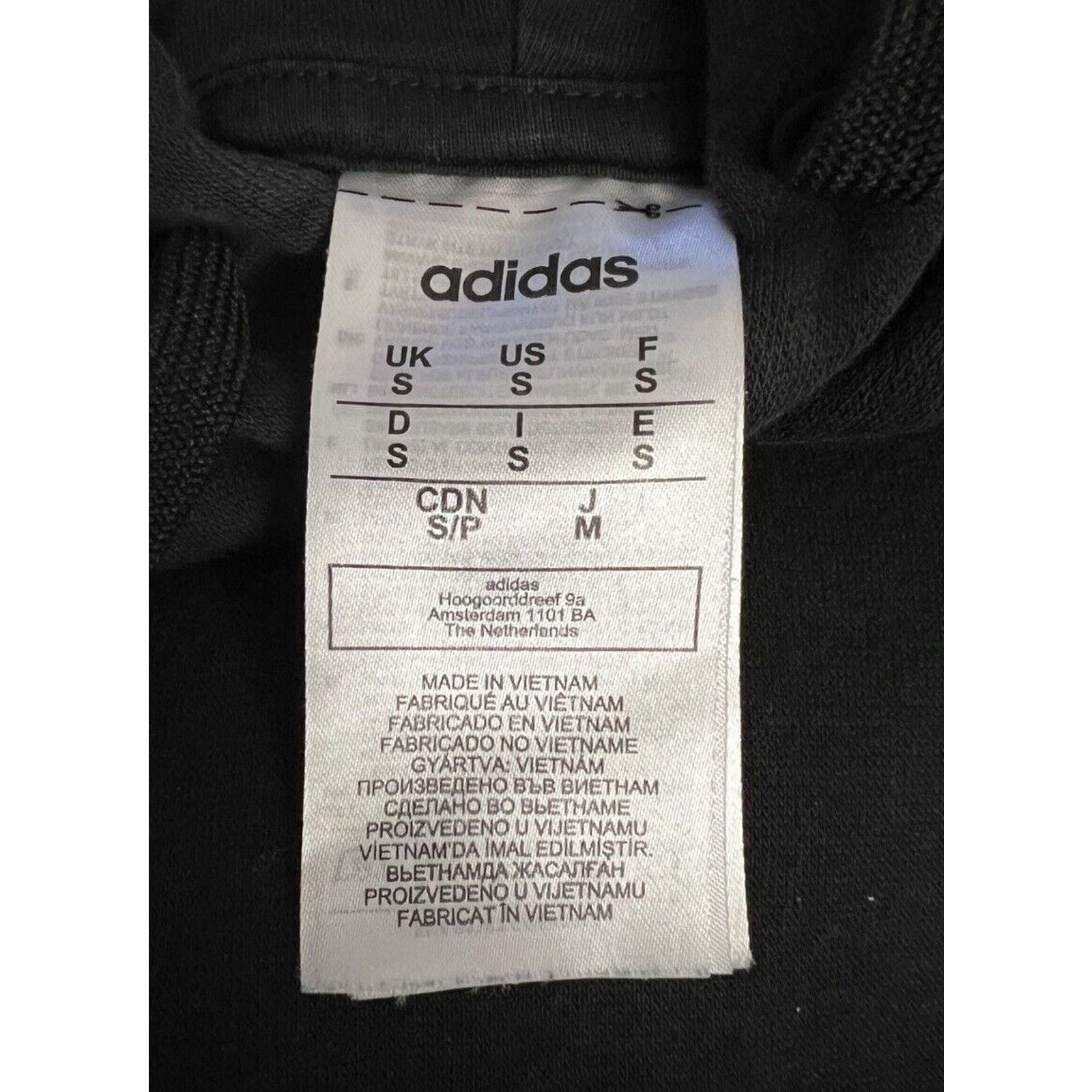 Adidas Adidas Sweatshirt Hoodie Black 3-Stripe Logo Stitched Women Size S / US 4 / IT 40 - 7 Thumbnail