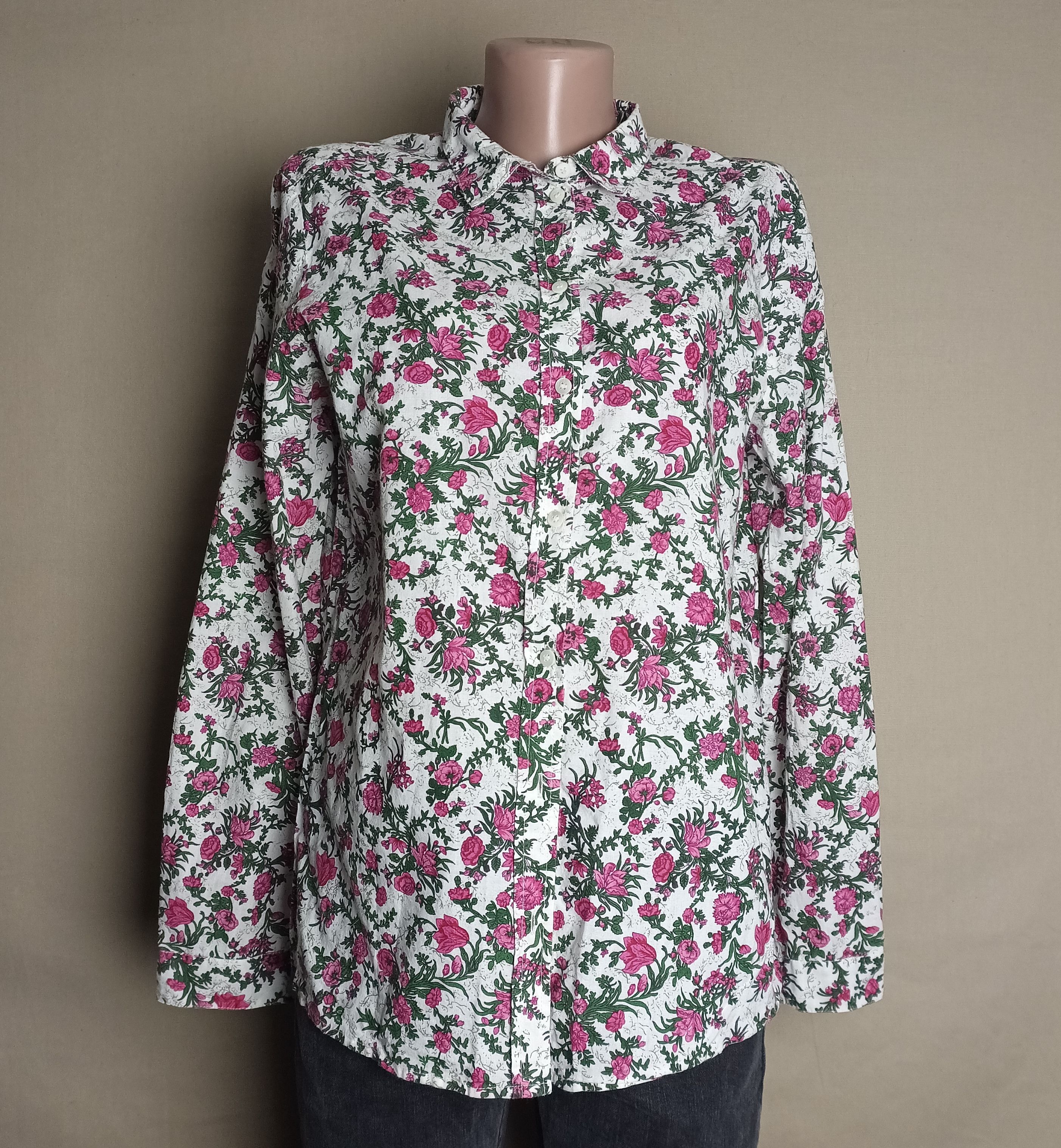 Sezane Sezane Pierro Cotton Shirt Blouse Liberty Rose Print EU 38 Size S / US 4 / IT 40 - 4 Thumbnail