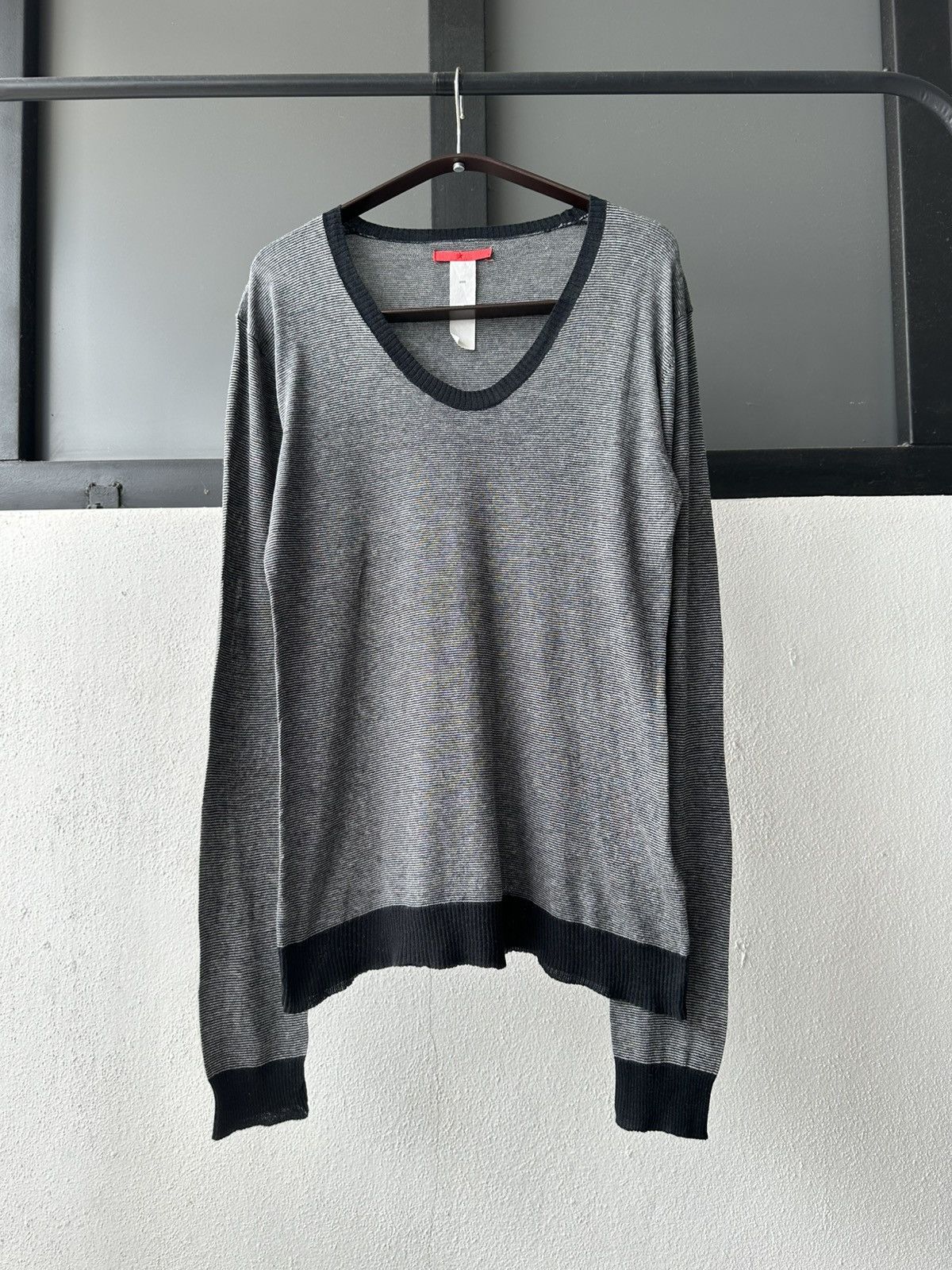 0 0000 by Shimamura cotton blend knitted long sleeve Size US M / EU 48-50 / 2 - 1 Thumbnail