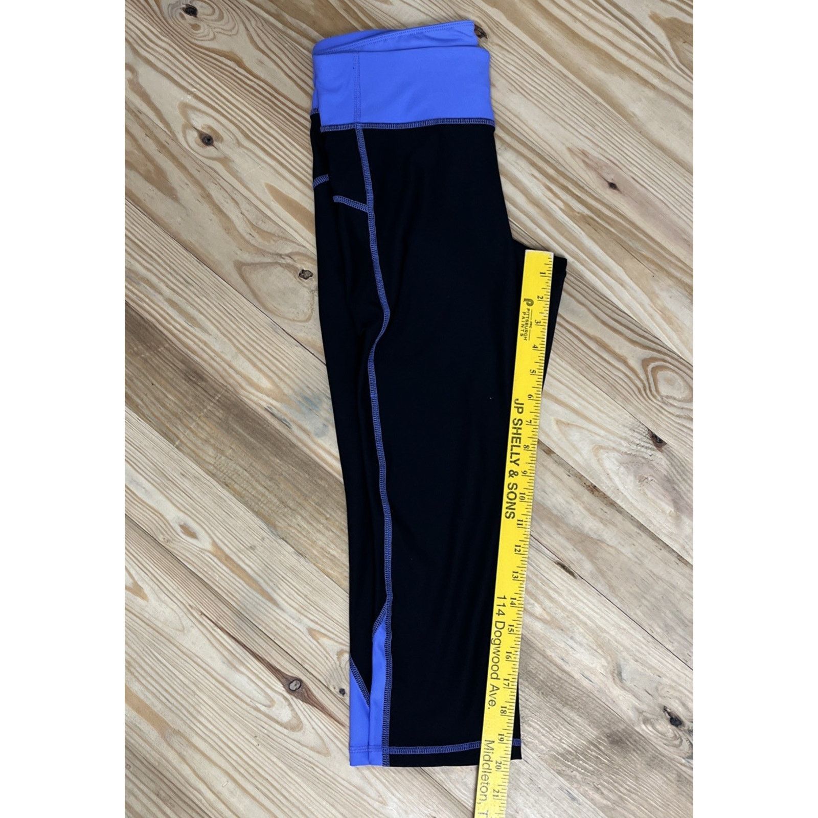 Other XERSION Athletic Capri Black Purple Workout Leggings Sz M Size 29" - 6 Thumbnail