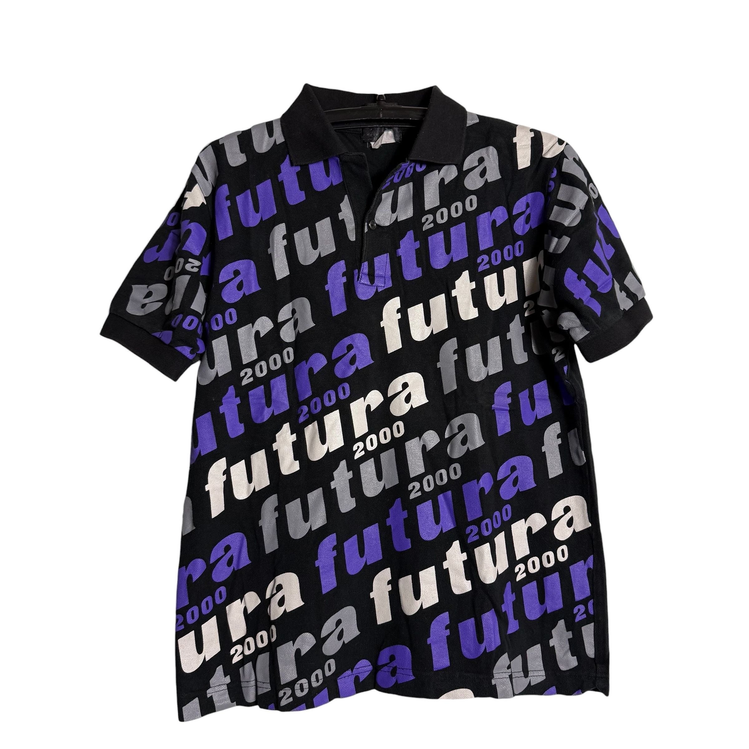 Futura 🔥RARE🔥Vintage Futura 2000 All Print Polo Shirt Size US L / EU 52-54 / 3 - 1 Thumbnail