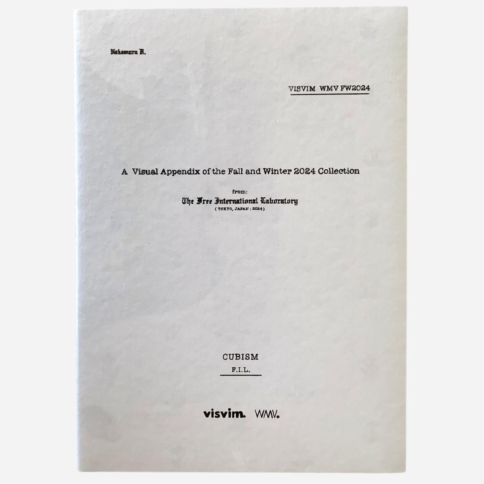 Designer × Japanese Brand × Visvim VISVIM Visual Appendix of the F/W 2024 Collection book Size ONE SIZE - 1 Preview