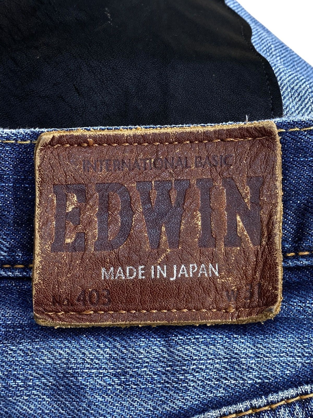 Edwin Edwin Faded Blue Wash Style Patched Distress Loose Jeans Size US 32 / EU 48 - 13 Thumbnail
