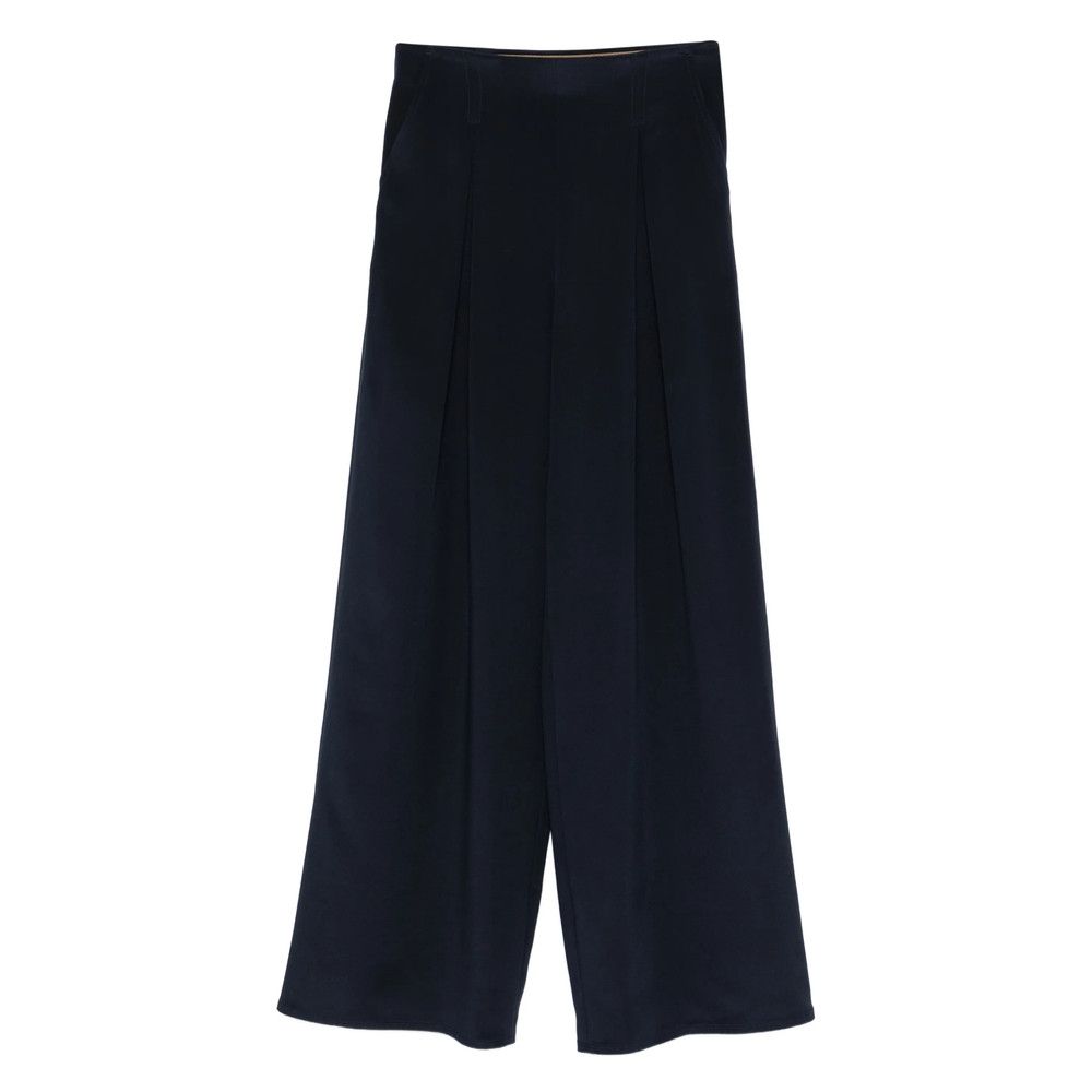 Max Mara Max Mara BLUE Trousers - Palazzo Pants Size 30" / US 8 / IT 44 - 1 Thumbnail