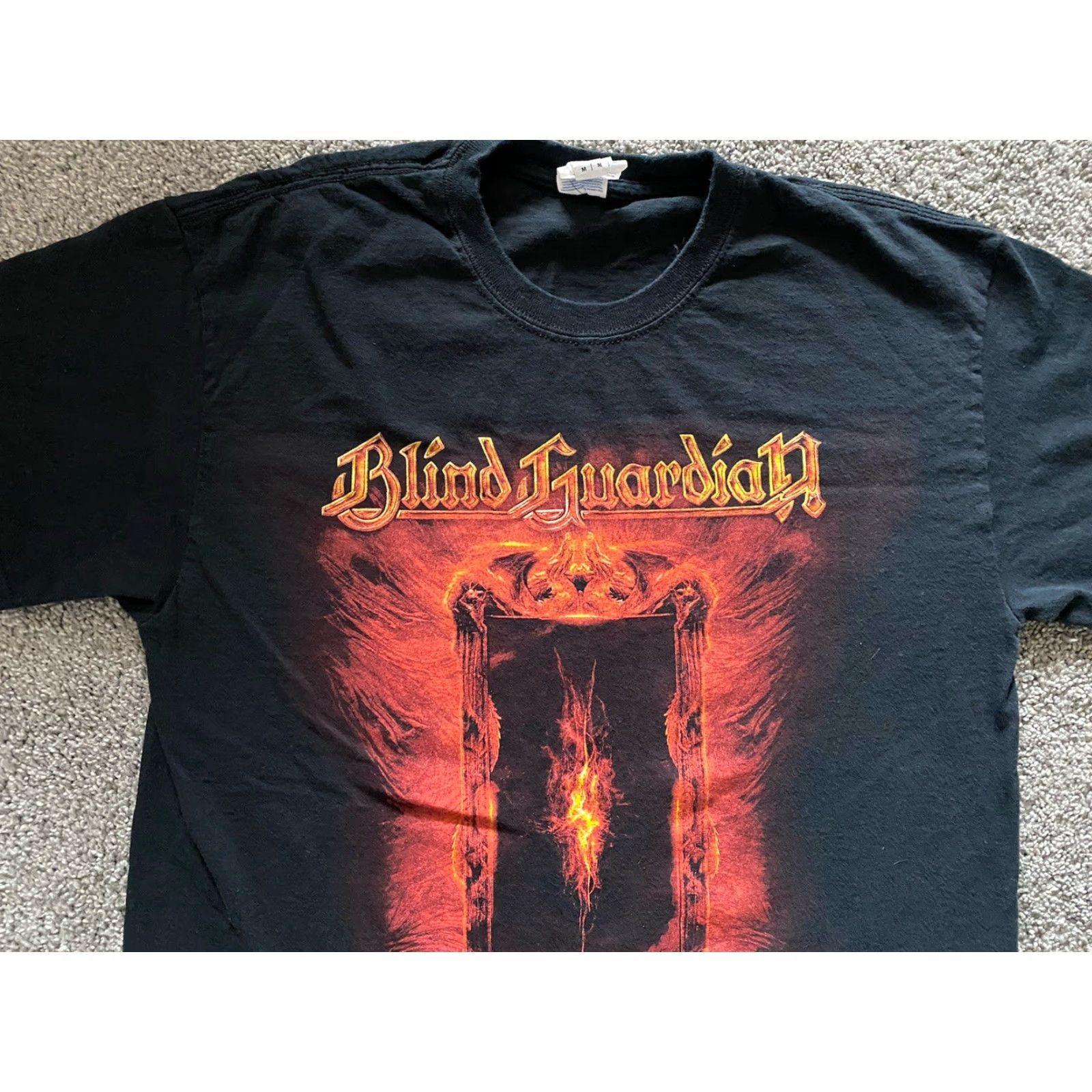 Gildan VINTAGE 2015 Blind Guardian Beyond The Red Mirror T Shirt Black Size M Size US M / EU 48-50 / 2 - 5 Thumbnail