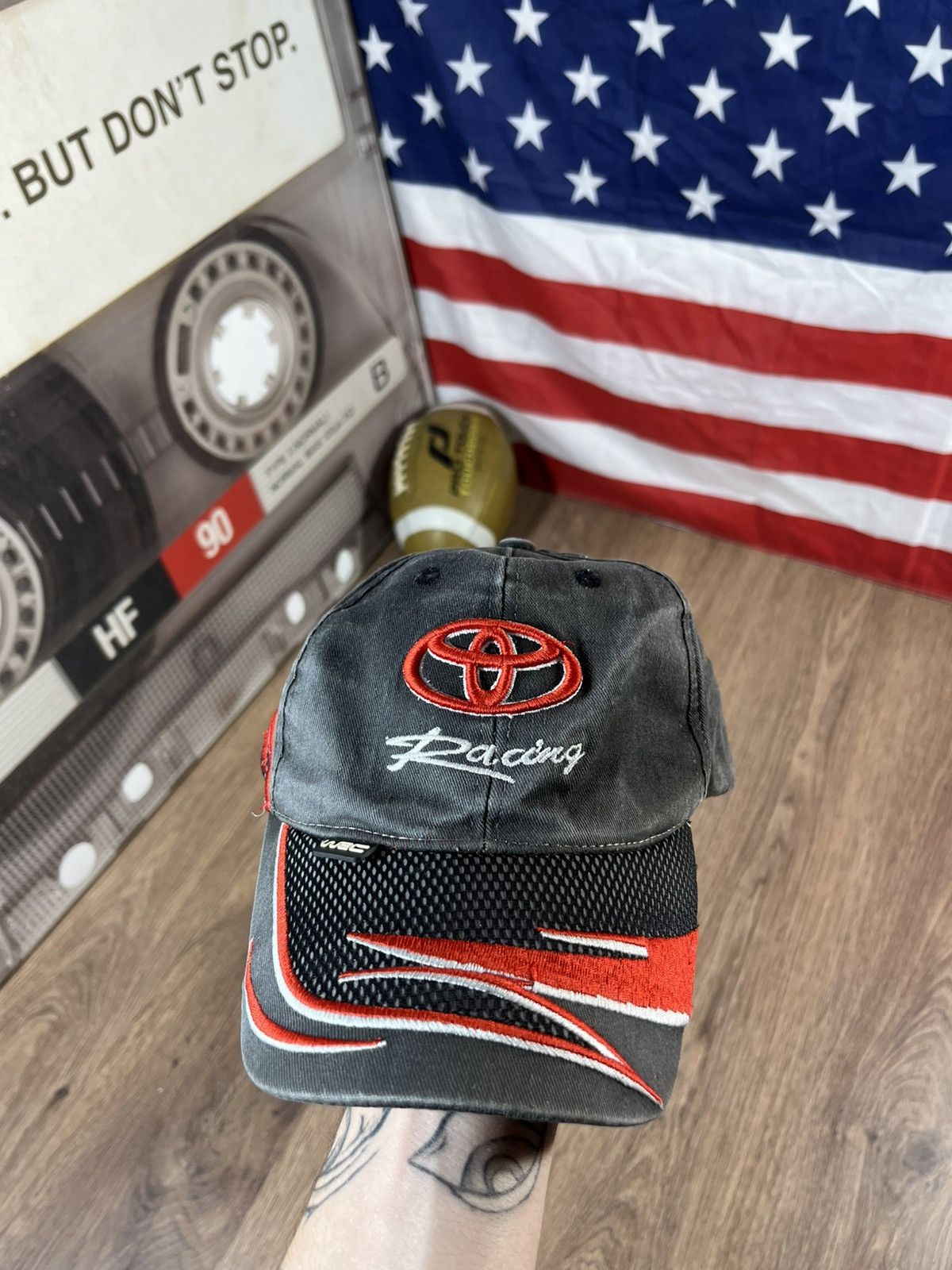 Gear for Sports Toyota Racing Vintage Cap Hat Size ONE SIZE - 1 Thumbnail