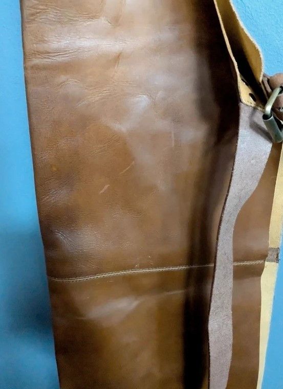 Other Brown Leather Apron Vintage Barber Grill Premium Size ONE SIZE - 5 Thumbnail