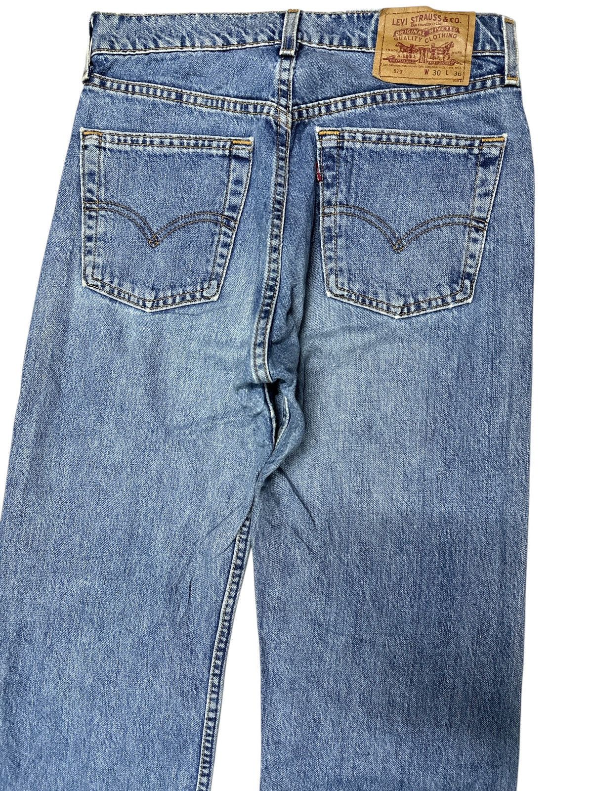 Levi's Vintage Distress Levis 519 Light Washed .. Size US 29 - 9 Thumbnail