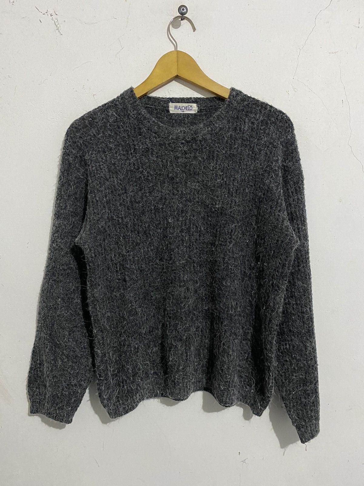 💸BINDINGOFFER💸Malchelo Mohair Fluzzy Knitted Like Issey