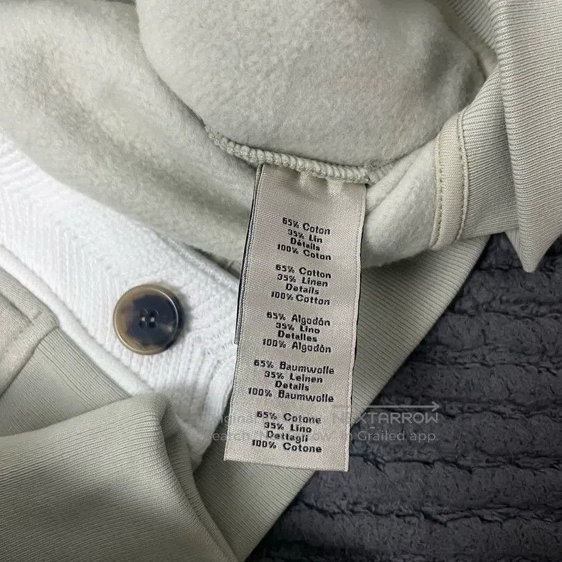 Hermes Hermes Men's Fleece Knit Cardigan Size US L / EU 52-54 / 3 - 3 Thumbnail