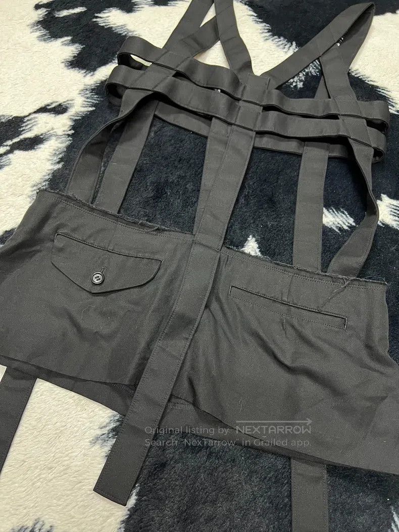 Comme des Garcons Comme Des Garcons Multi-pocket Decorative Openwork Vest Size S / US 4 / IT 40 - 7 Thumbnail