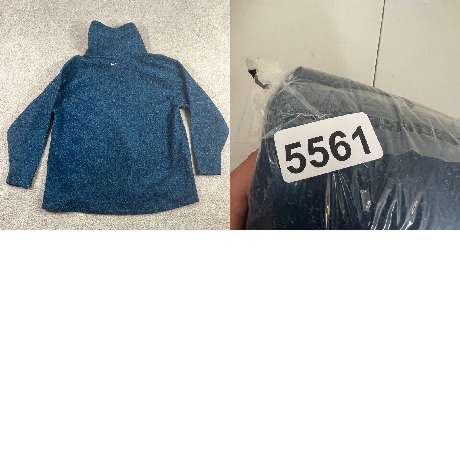 Nike Nike Sweatshirt Womens M Blue Icon Clash Therma Running Cozy Funnel Neck cu6778 Size M / US 6-8 / IT 42-44 - 8 Thumbnail