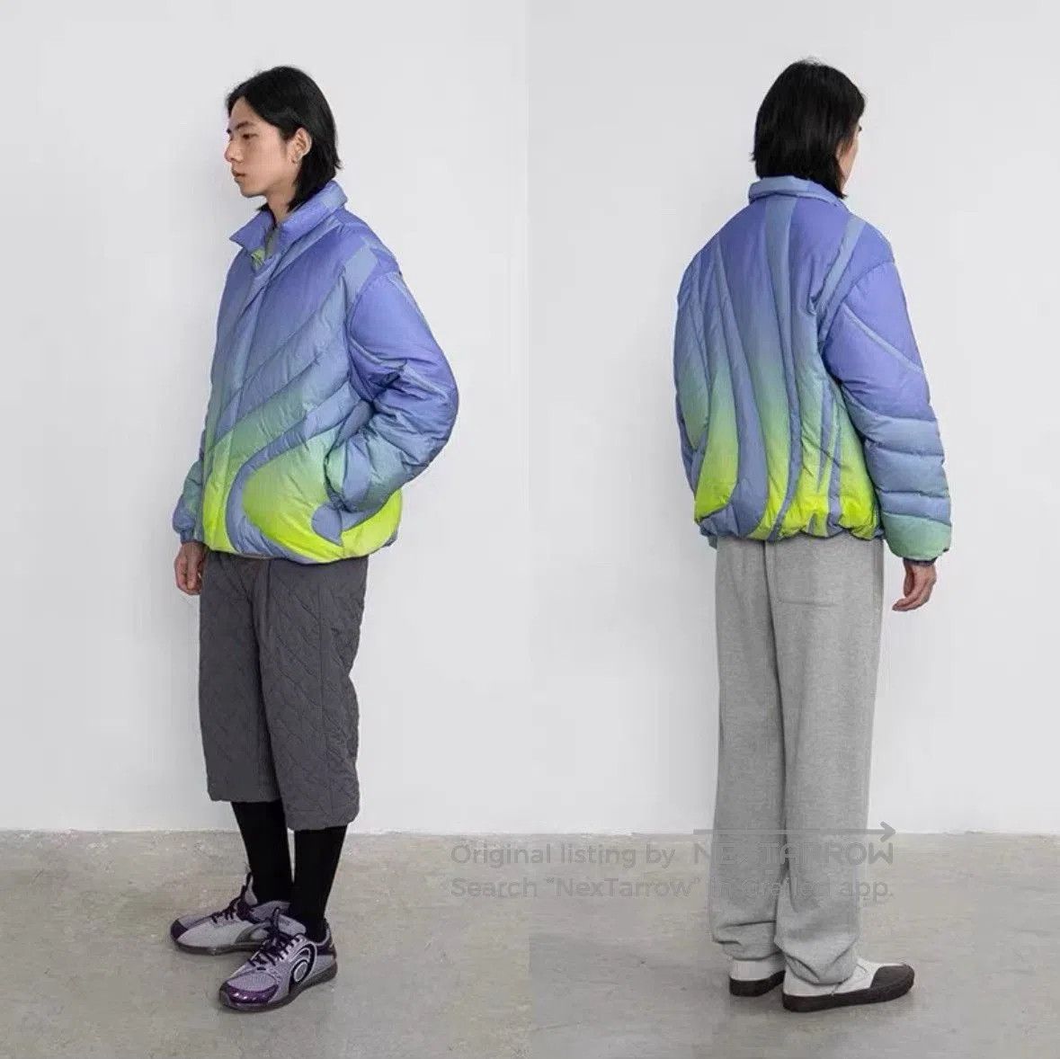 Japanese Brand CONP 20AW Psychedelic Gradient Jacket. Size US M / EU 48-50 / 2 - 1 Thumbnail