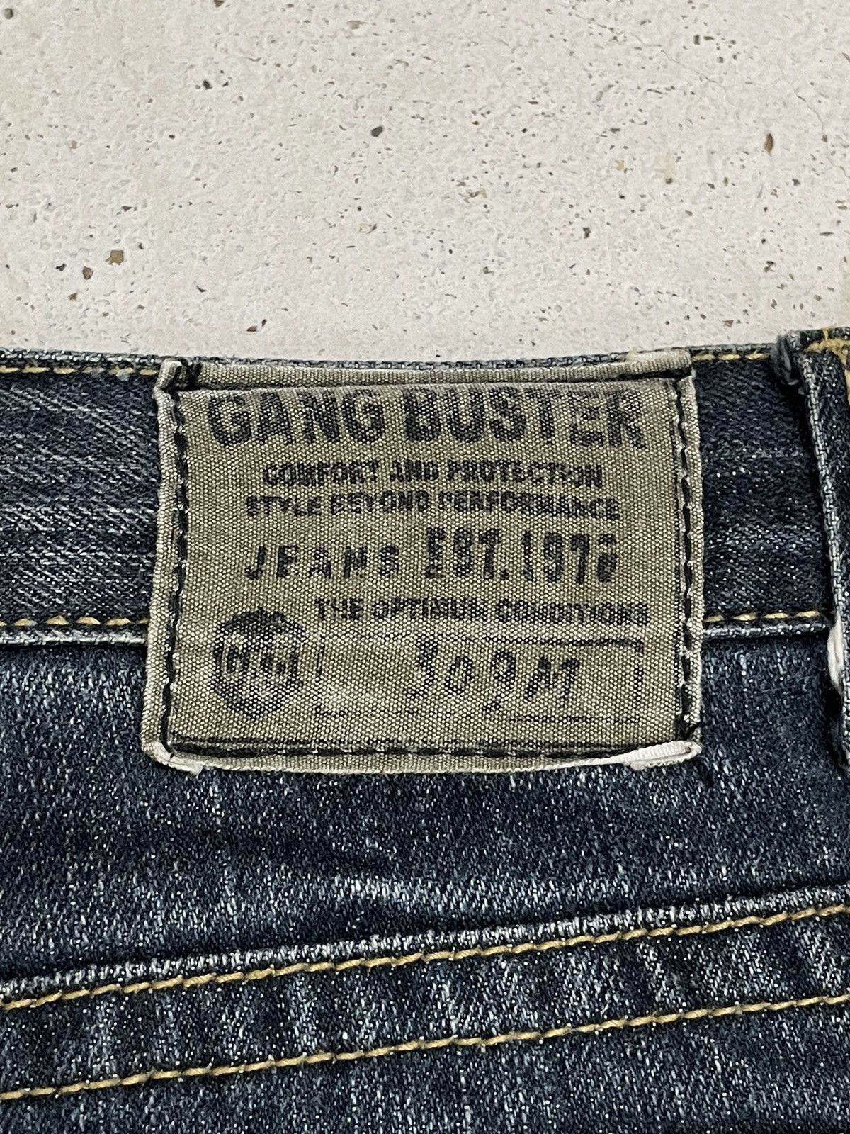 Seditionaries Gang Buster Paint Splitter Seditionaries Skull Patch Biker Size US 26 / EU 42 - 17 Thumbnail