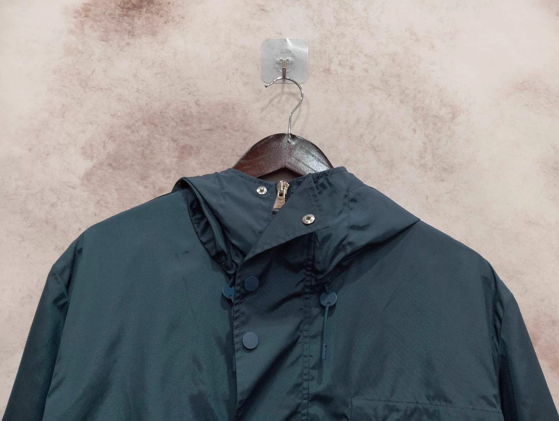 Louis Vuitton LV Navy Blue Color Block Hooded Jacket Size 52 Size US L / EU 52-54 / 3 - 3 Thumbnail