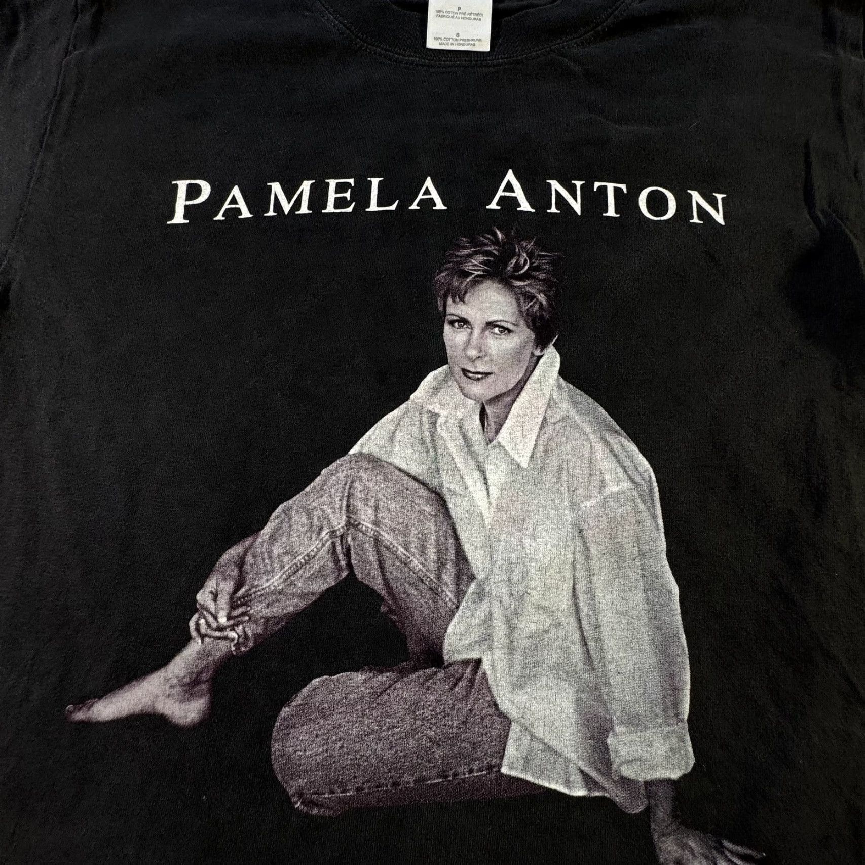 Gildan VINTAGE Pamela Anton Shirt Mens Small Black 2003 European Tour Band Tee Mens Small Black 2000s Band Music Graphic Print 2003 European Tour Mens Size US S / EU 44-46 / 1 - 2 Thumbnail