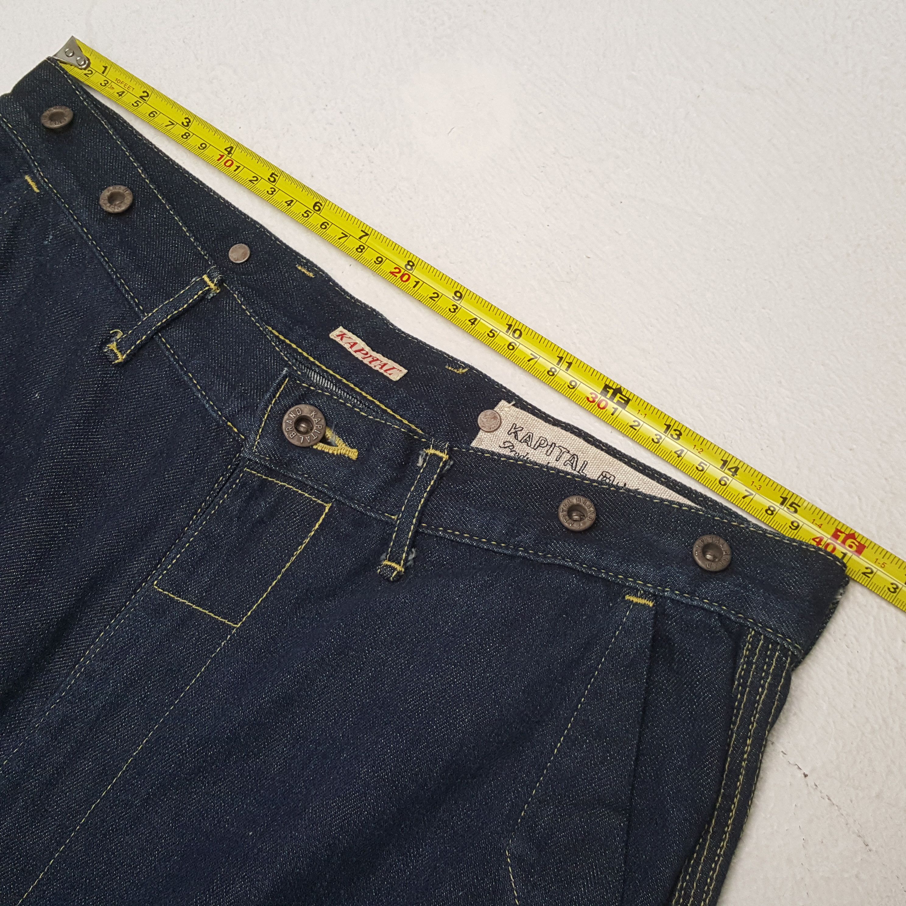 Kapital Kapital Japanese Brand Fashion Design Jeans C297N20 Size US 32 / EU 48 - 7 Thumbnail