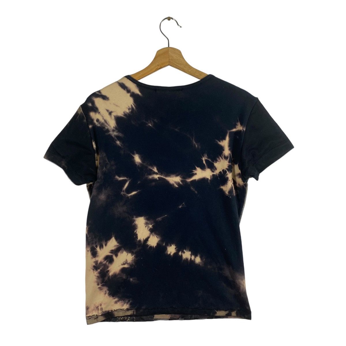 5351 POUR LES HOMMES × Vintage Vintage 5351 Pour Les Homme Mesh Tshirt Tie Dye S Size Size S / US 4 / IT 40 - 8 Thumbnail