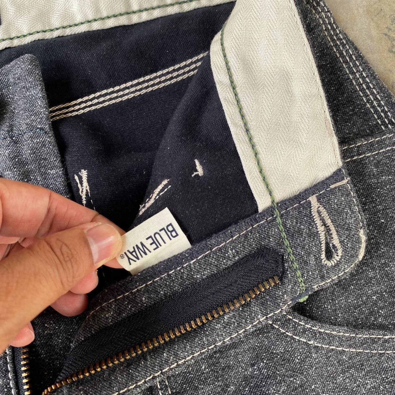Blue Blue Japan 🔥BINDING OFFER🔥BLUE WAY PRISONER SALT PAPER CARGO PANT Size US 30 / EU 46 - 8 Thumbnail