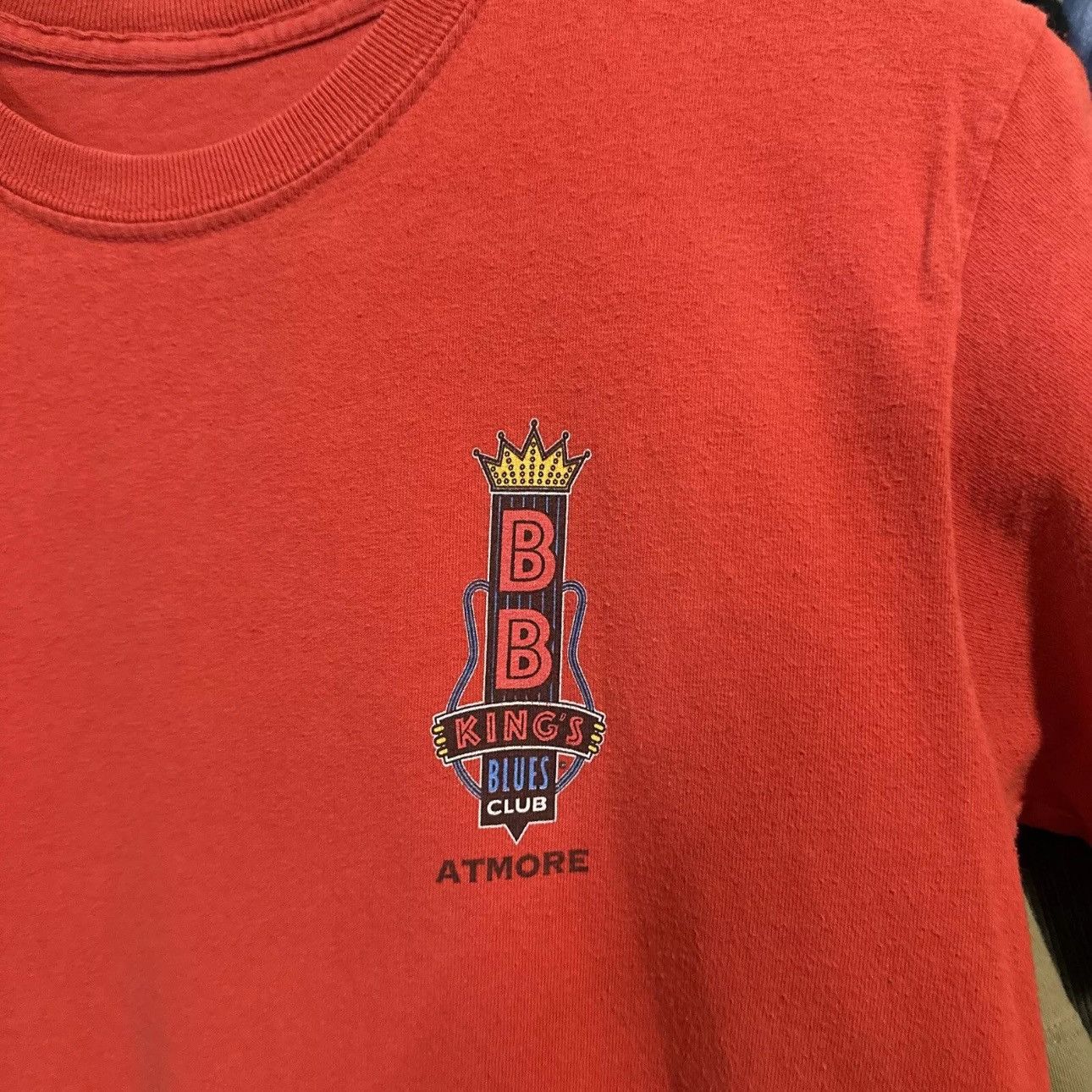 Vintage Vintage BB King’s Blues Club Atmore Crown Guitar Music Shirt Size US M / EU 48-50 / 2 - 4 Thumbnail