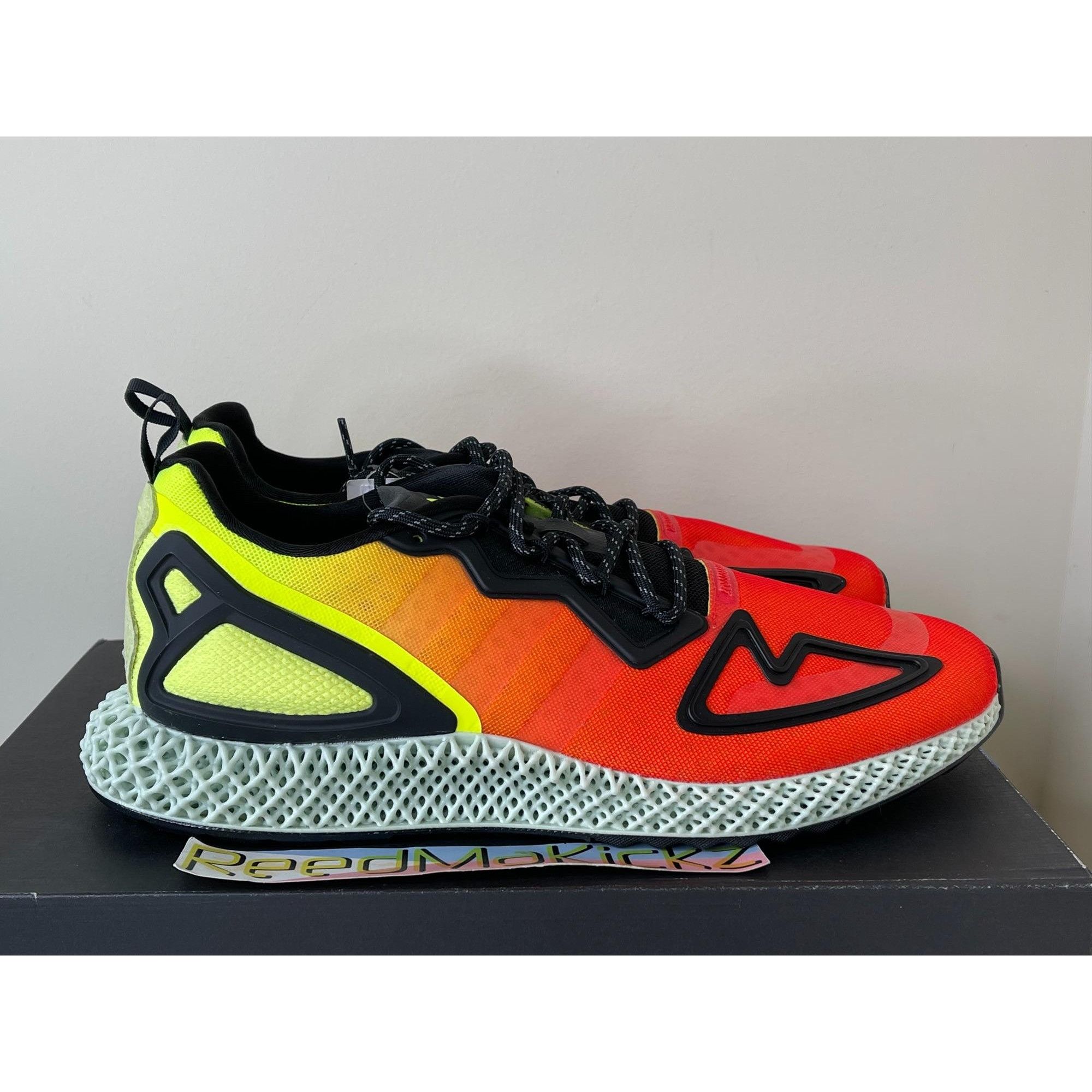 Adidas Adidas ZX 4D Solar Orange Mens 10us Size US 10 / EU 43 - 3 Thumbnail