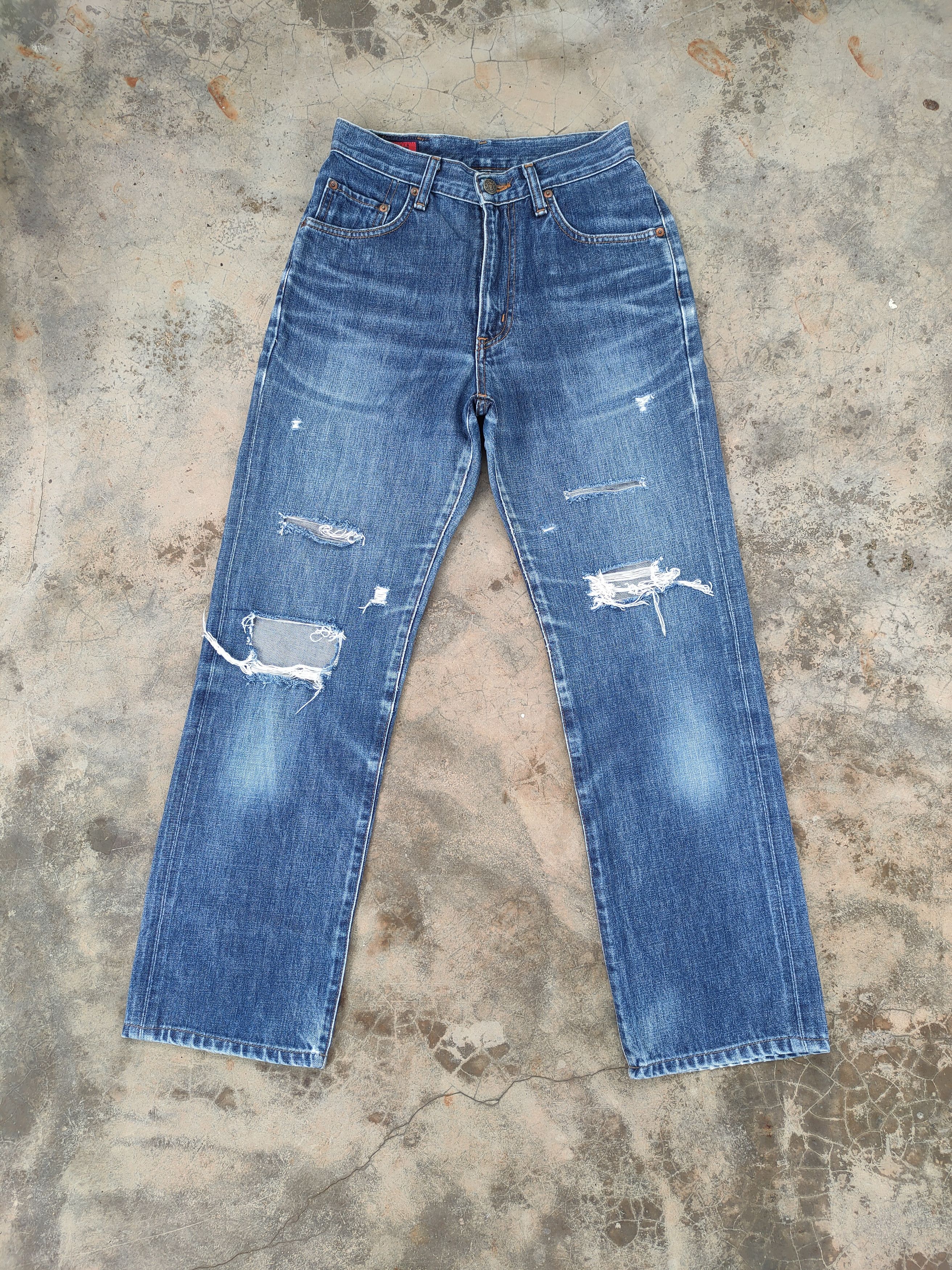 Edwin VINTAGE EDWIN 503 DISTRESSED JEANS DENIM PANTS Size US 28 / EU 44 - 1 Thumbnail