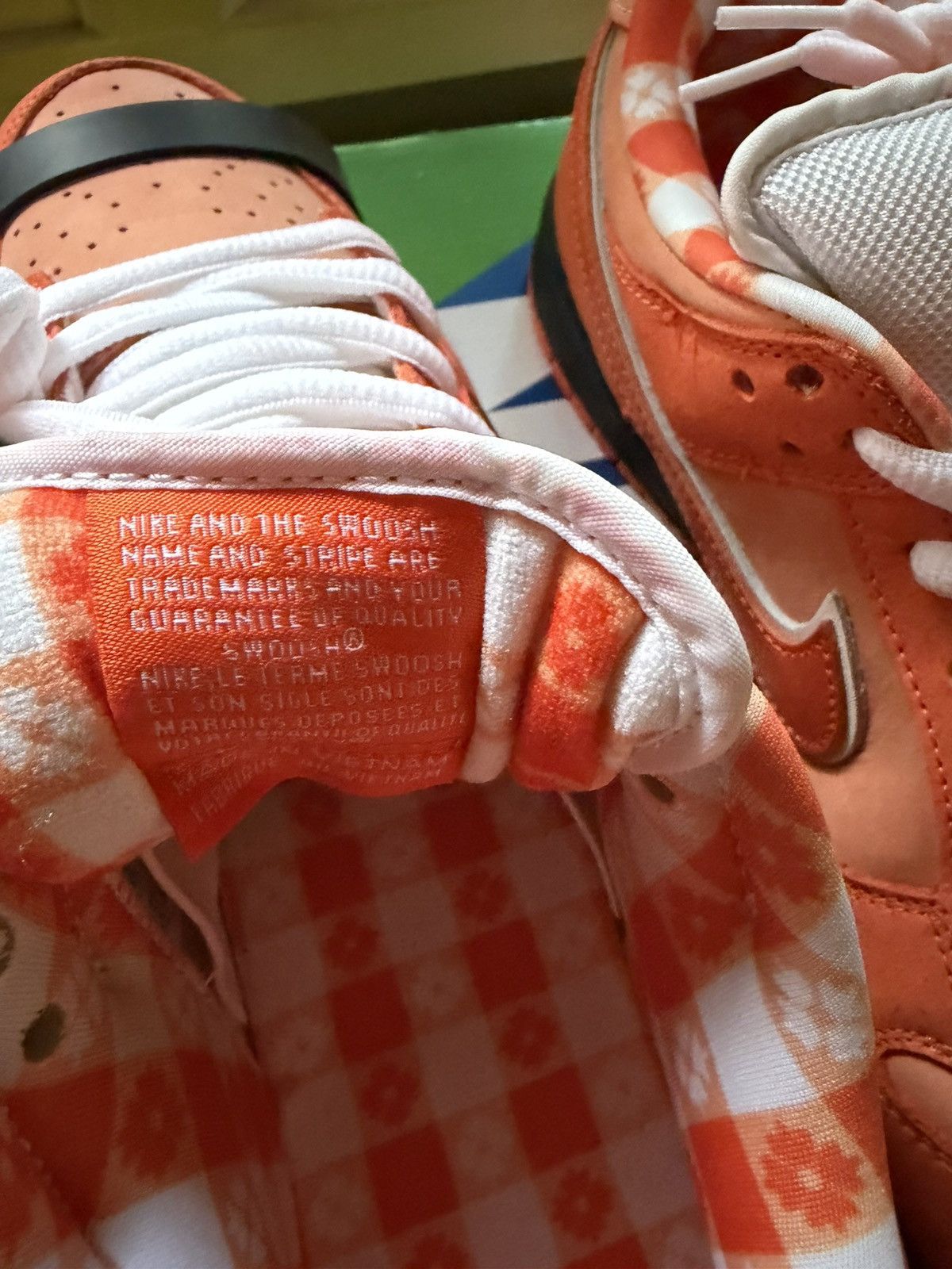 Nike Nike SB Dunk Low Concepts Orange Lobster Size US 10 / EU 43 - 17 Thumbnail