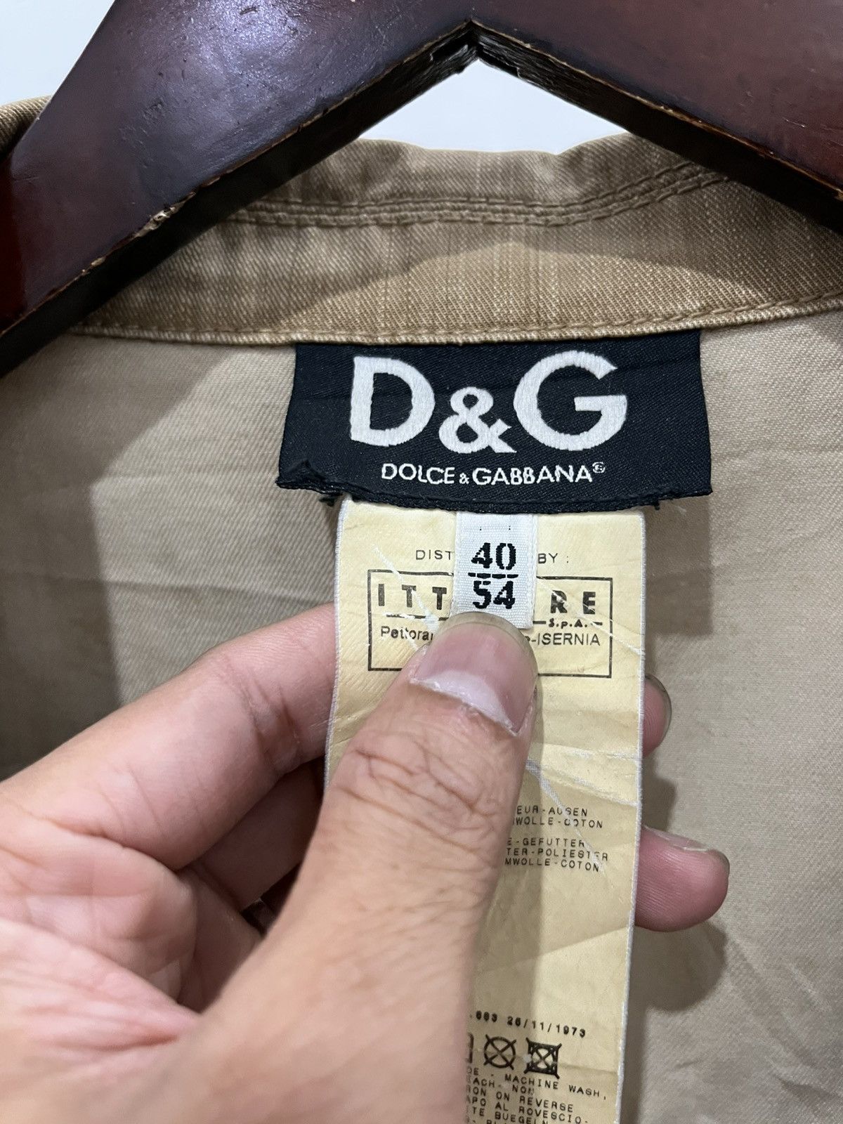 Dolce & Gabbana DOLCE & GABBANA AW/2003 MILLITARY JACKET Size US L / EU 52-54 / 3 - 4 Thumbnail
