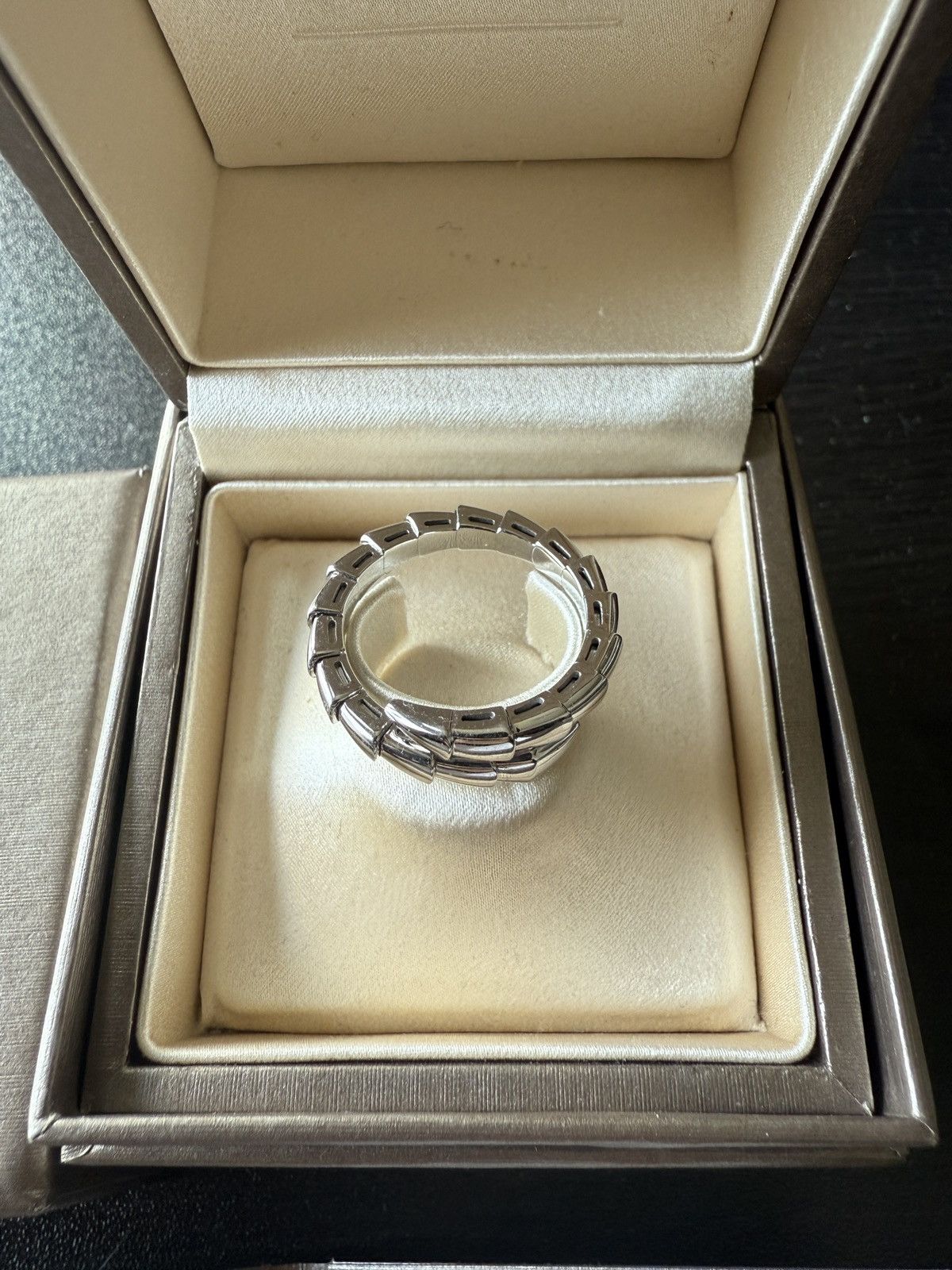 Bvlgari Bvlgari white gold ring Size 42 - 2 Thumbnail