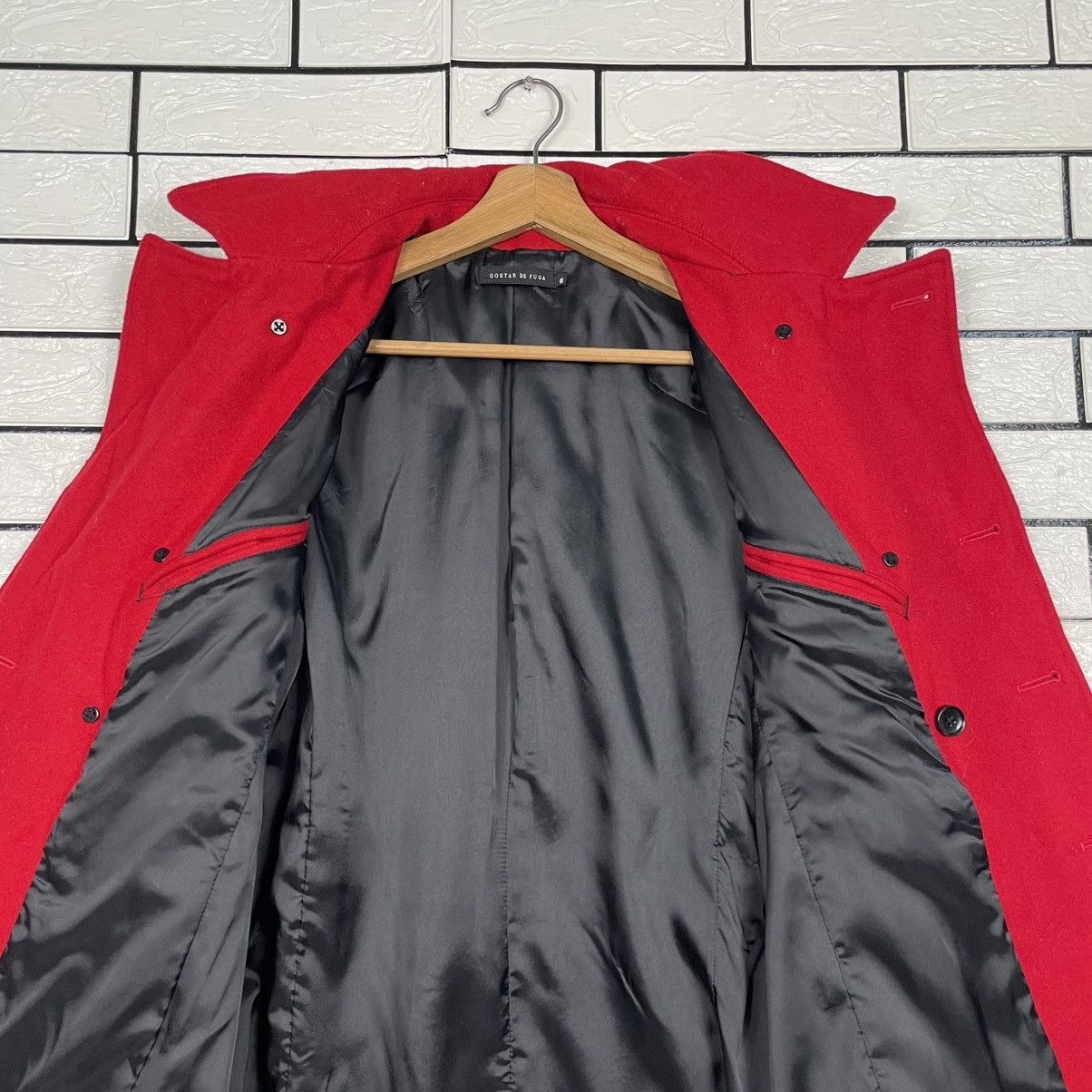 GOSTAR DE FUGA Gostar De Fuga Double Breasted Red Jacket Size US S / EU 44-46 / 1 - 12 Thumbnail