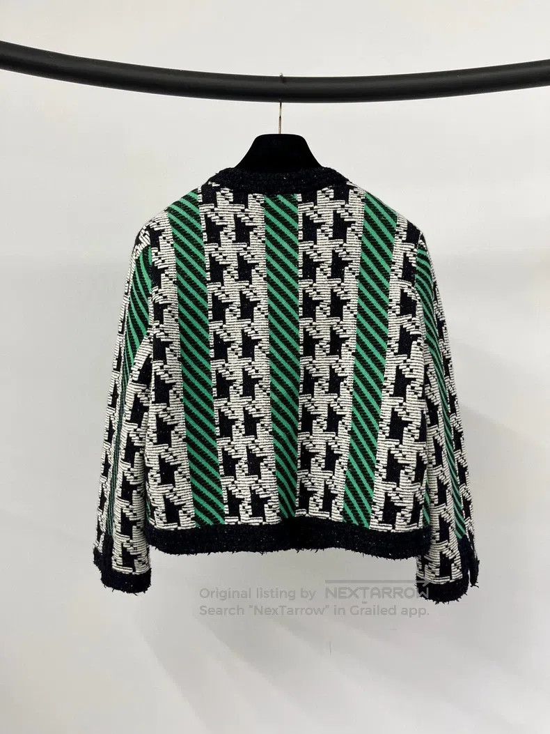 Chanel Chanel 24A thousand-bird checkered colour block jacket Size XS / US 0-2 / IT 36-38 - 2 Thumbnail