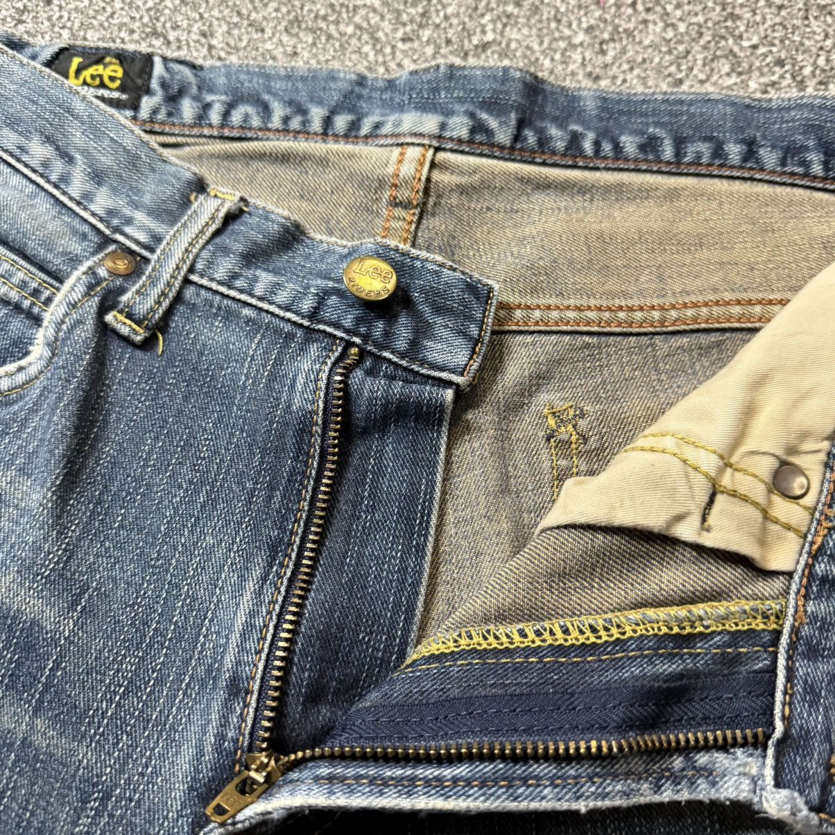 Beauty Beast 🔥🇯🇵 Vintage 90s Japanese Baggy Flared Jeans Size US 31 - 8 Thumbnail