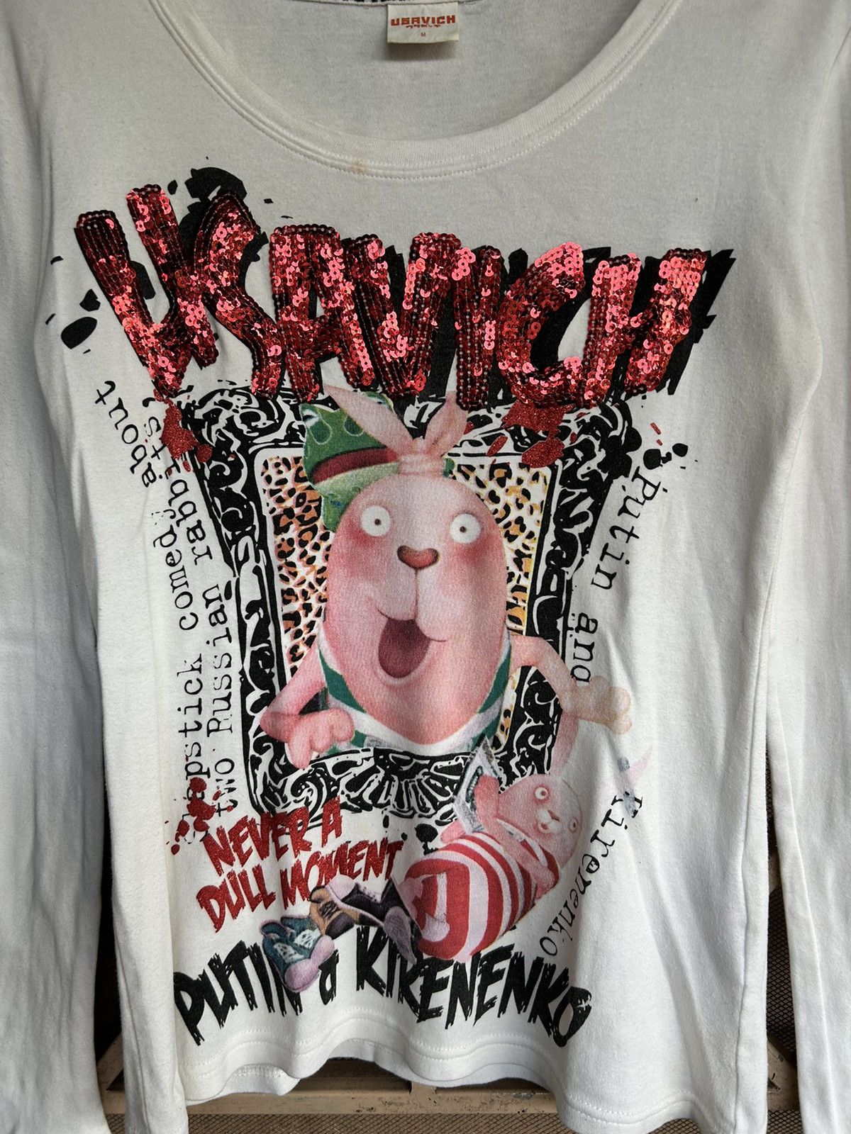 14th Addiction × Isamu Katayama Backlash × Yasuyuki Ishii 💸BINDINGOFFER💸usavich putin & kirenenko archived longsleeve Size US M / EU 48-50 / 2 - 2 Thumbnail