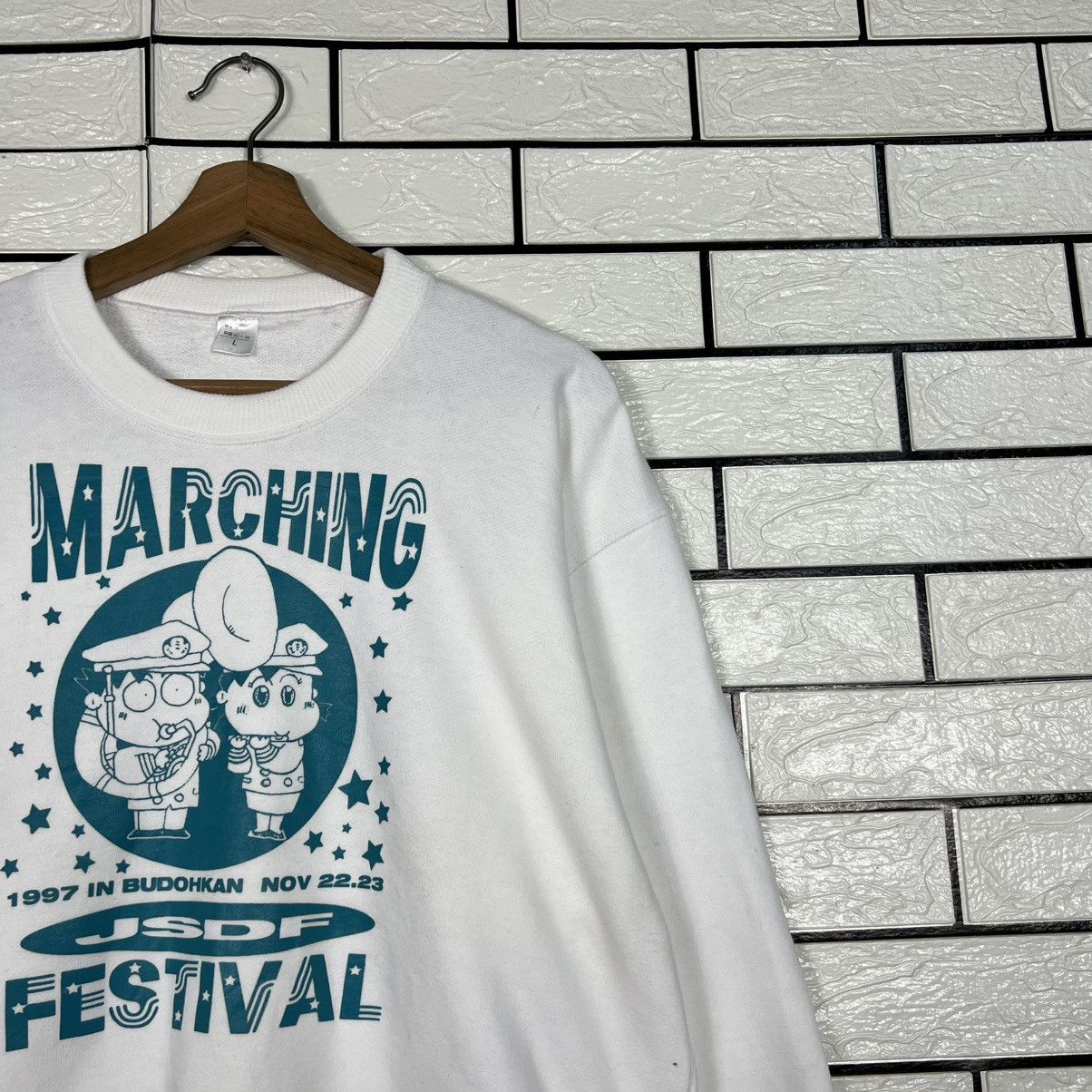 Vintage Vintage 1997 MARCHING FESTIVAL JSDF Sweatshirt #3979-C181 Size US L / EU 52-54 / 3 - 5 Thumbnail