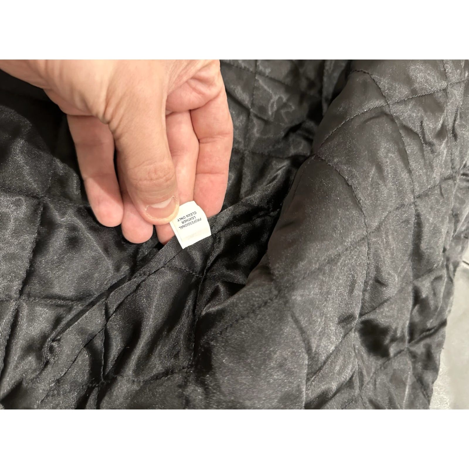 Gap VINTAGE GAP JACKET Men 2XL Leather Moto Full Zip Quilt Lined Bomber 90s Y2K Black Zip Size US XXL / EU 58 / 5 - 7 Thumbnail