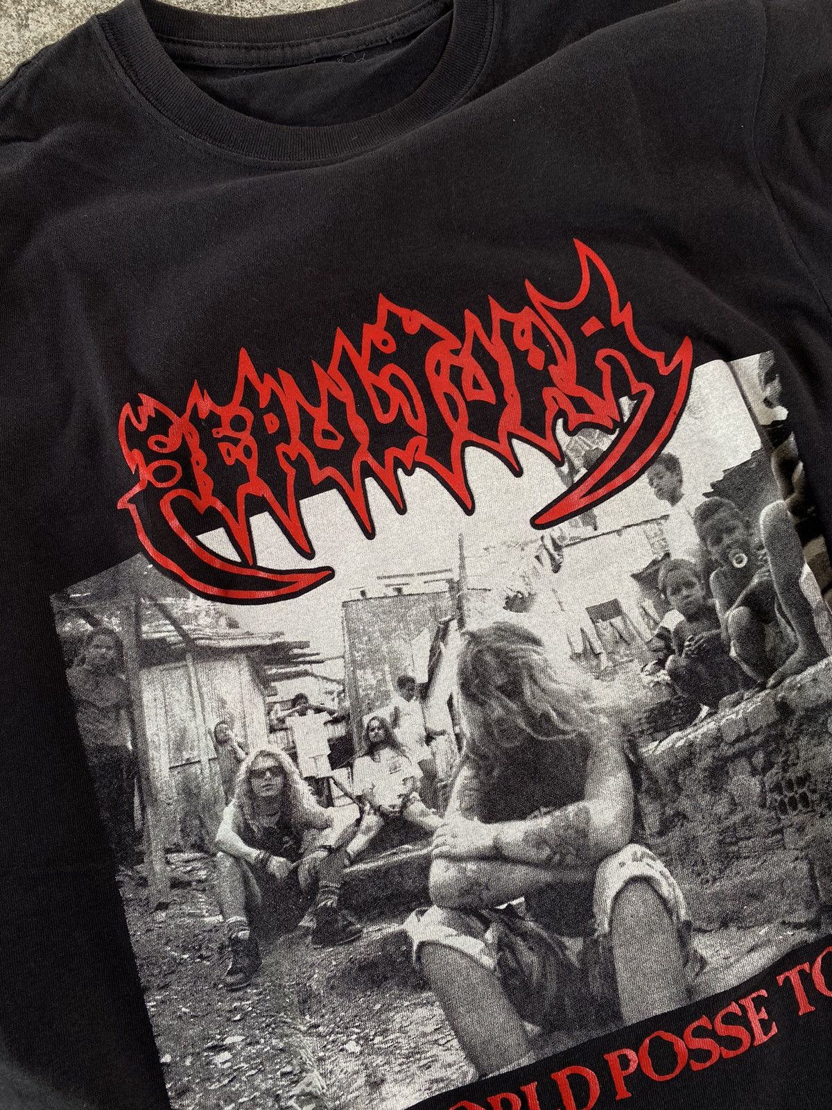 Band Tees × Vintage Sepultura third world posse tour 92 t-shirt Size US S / EU 44-46 / 1 - 3 Thumbnail
