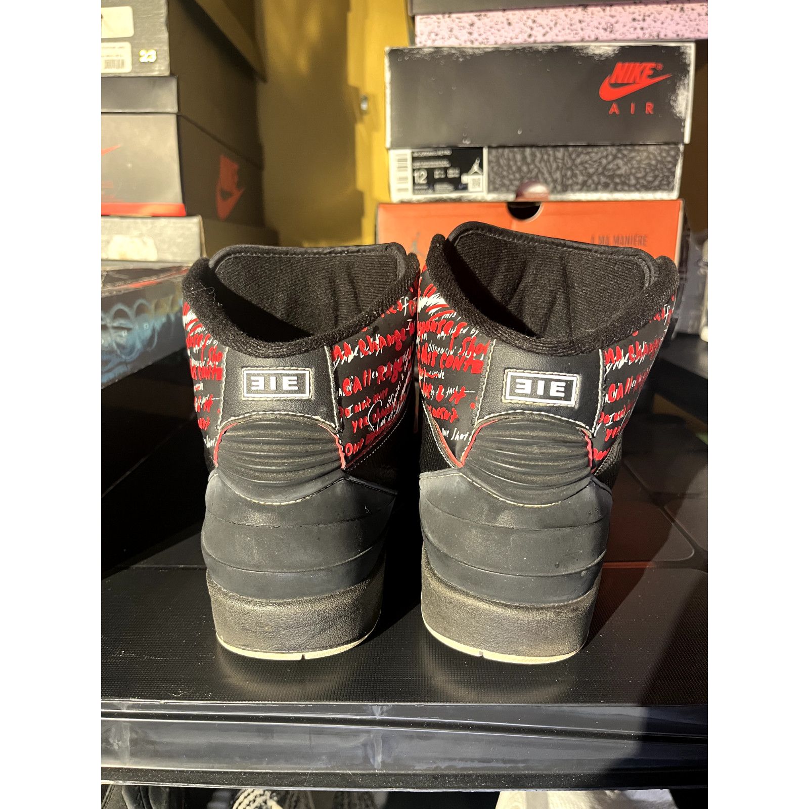 Eminem × Jordan Brand Air Jordan 2 Retro Eminem - Size 9.5 Size US 9.5 / EU 42-43 - 6 Thumbnail