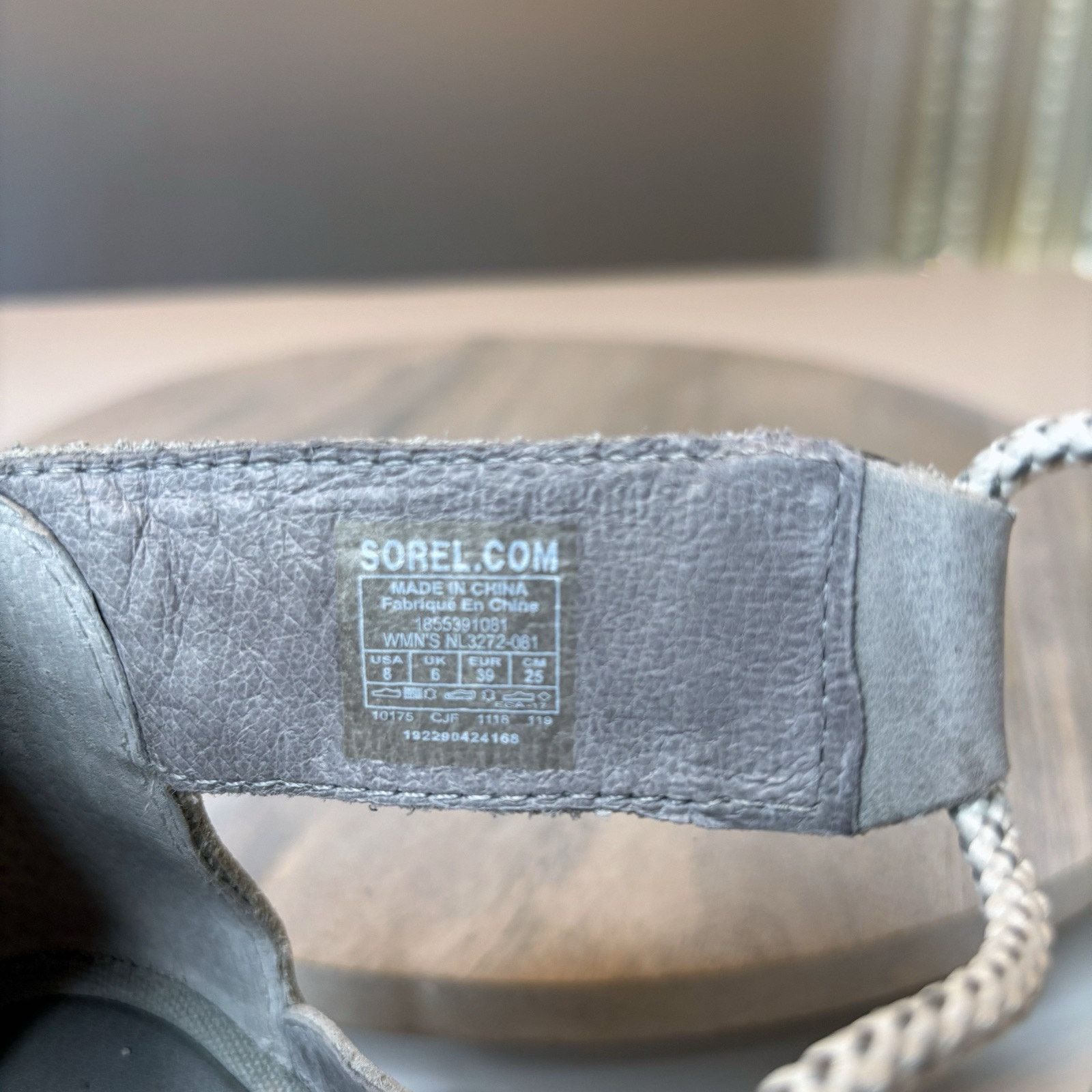 SOREL Sorel Joanie II Ghillie Women's Ash Laces Wedge Sandals Sz 8 Size US 8 / IT 38 - 9 Thumbnail