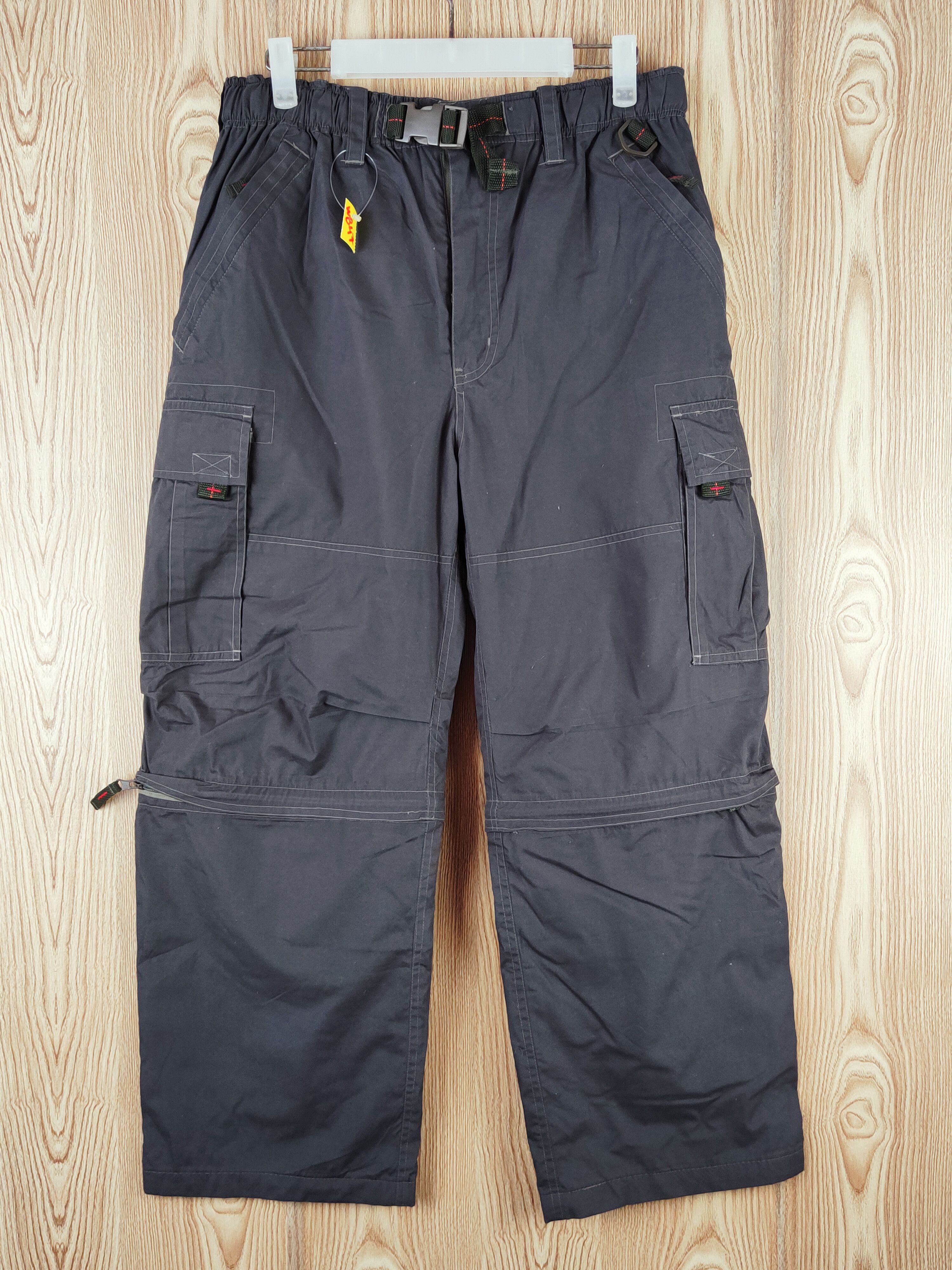 Japanese Brand Scommesso Navy Multipocket Sweatpants #W847 Size US 31 - 1 Thumbnail