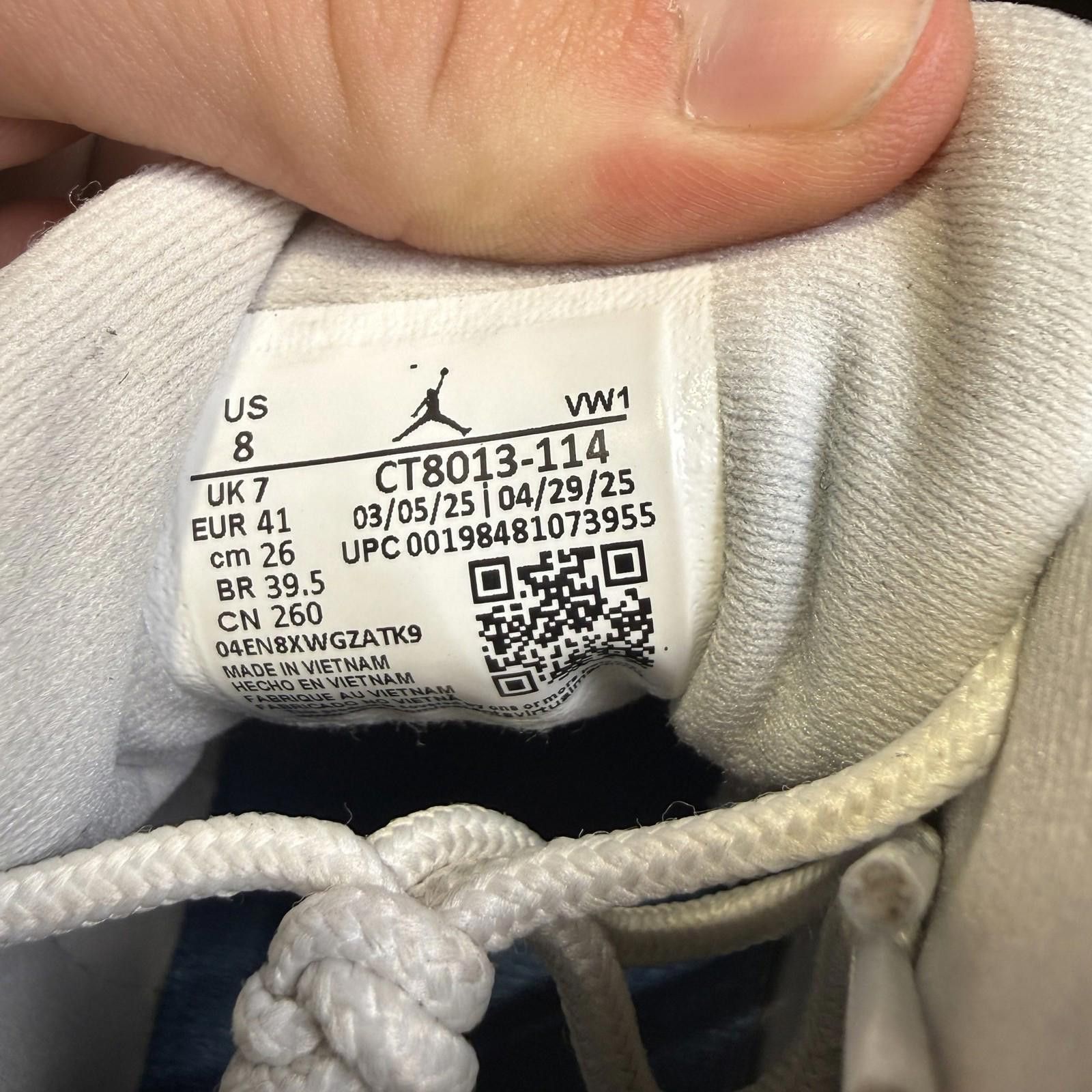 Jordan Brand Jordan 12 French Blue US 8 Used Size US 8 / EU 41 - 12 Thumbnail