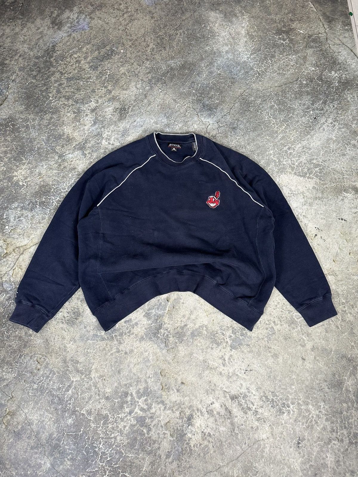 MLB × Vintage Vintage Cleveland Indians Crewneck Size US L / EU 52-54 / 3 - 1 Thumbnail