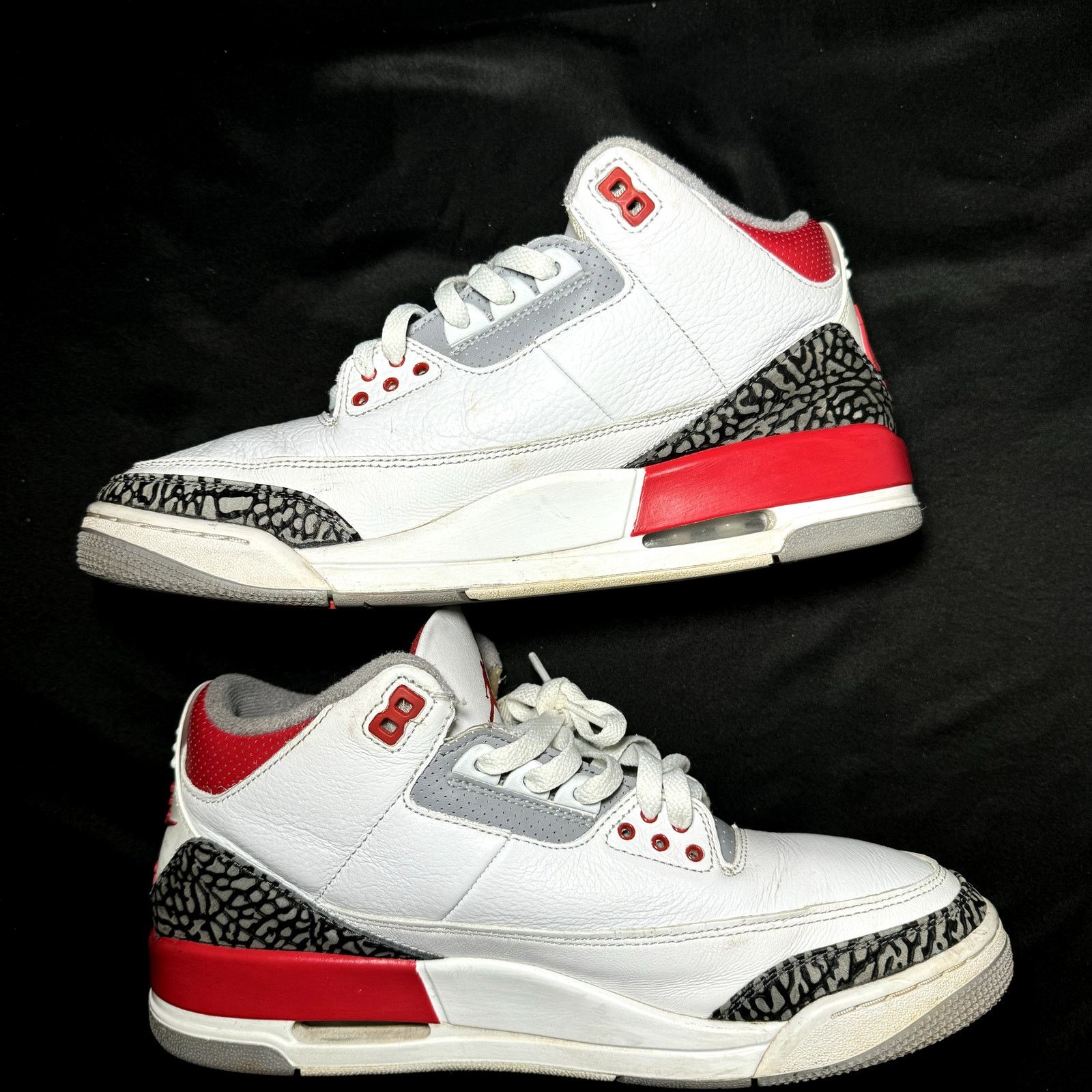 Jordan Brand × Nike Size 11 - Nike Air Jordan 3 Retro Fire Red 2022 Men's Shoes Size US 11 / EU 44 - 3 Thumbnail