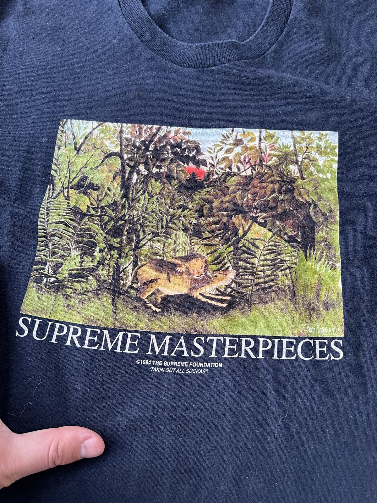 Supreme Supreme Masterpieces 1994 Tee Size US M / EU 48-50 / 2 - 2 Thumbnail