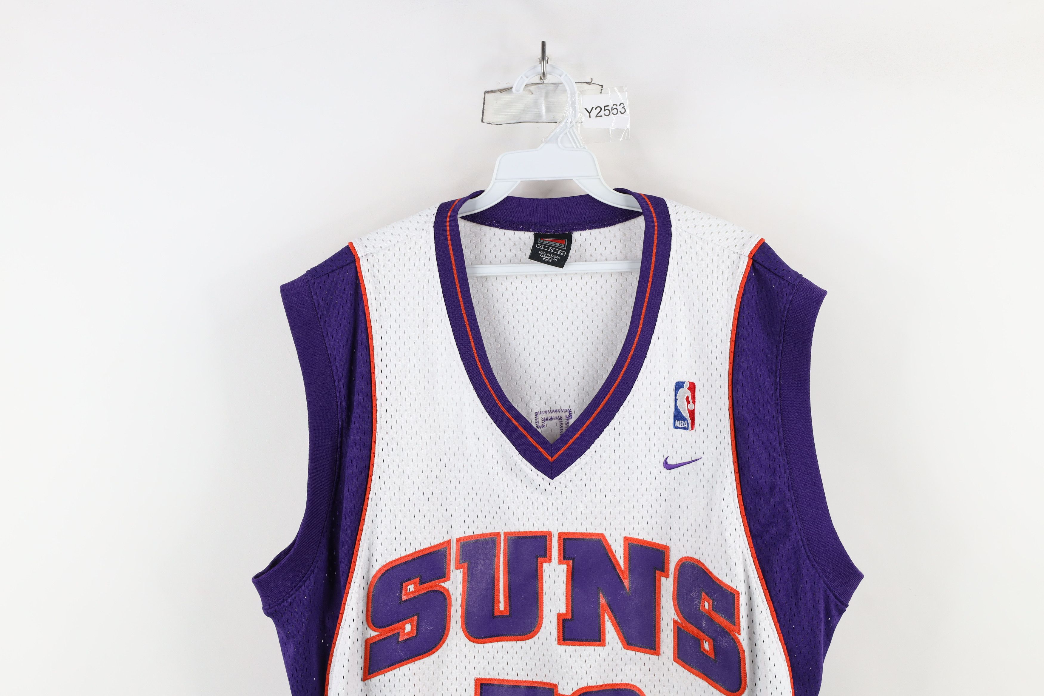 Nike × Vintage Vintage Nike Stoudemire Phoenix Suns Basketball Jersey White Size US XL / EU 56 / 4 - 2 Thumbnail